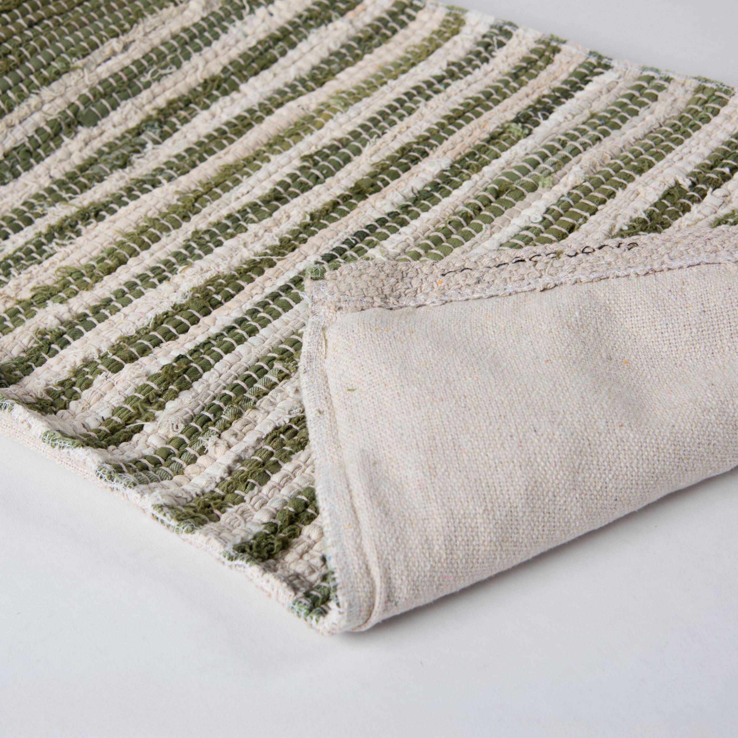 Woven Recycled Stripe Lumbar Pillow