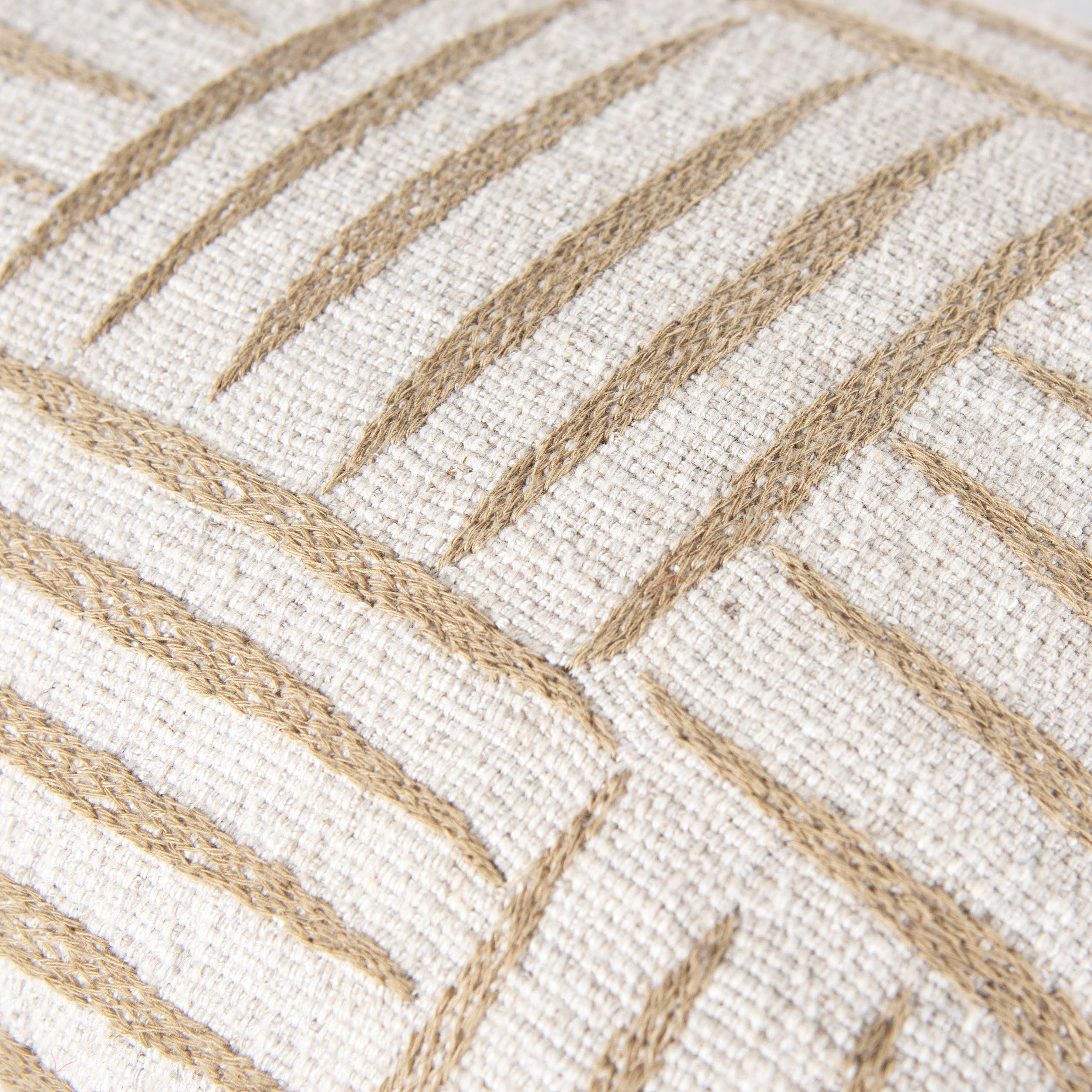 Kieran Textured Panel Lumbar Pillow