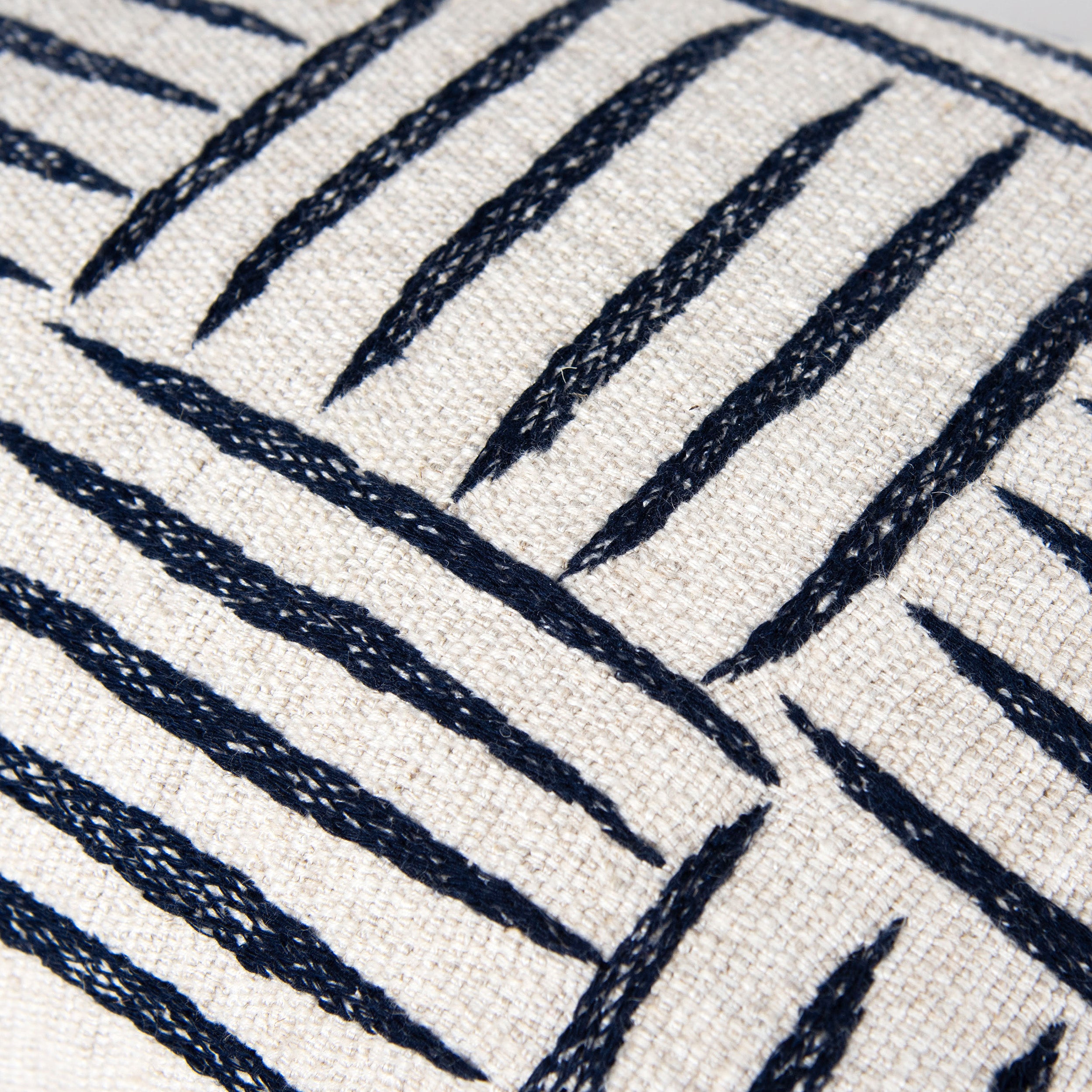 Kieran Textured Panel Lumbar Pillow