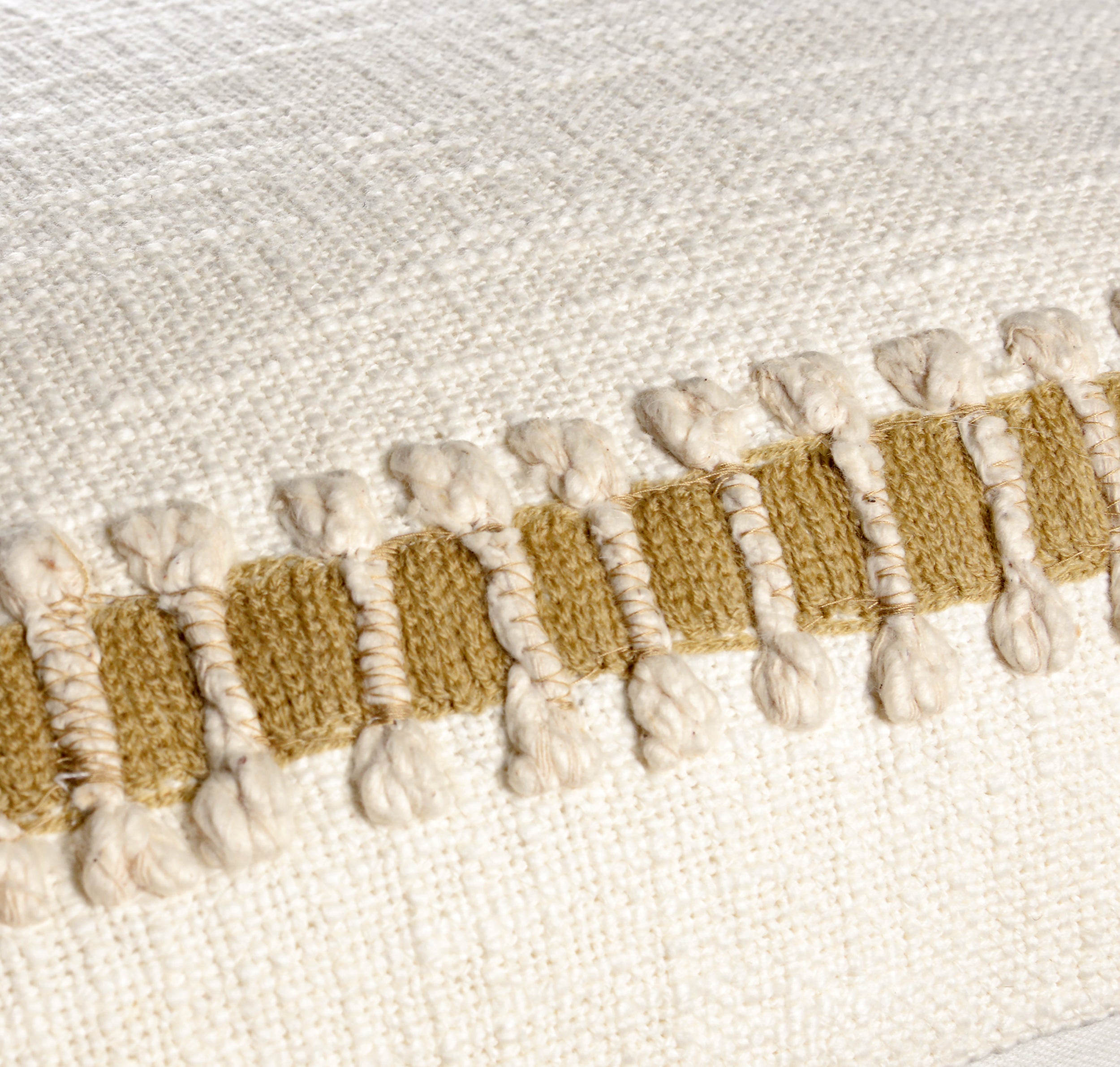 Keaton Woven Border Pillow