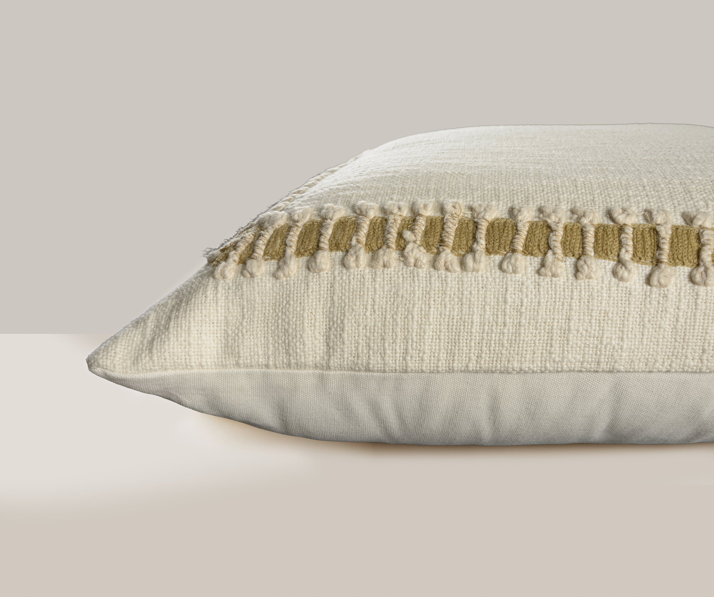 Keaton Woven Border Pillow