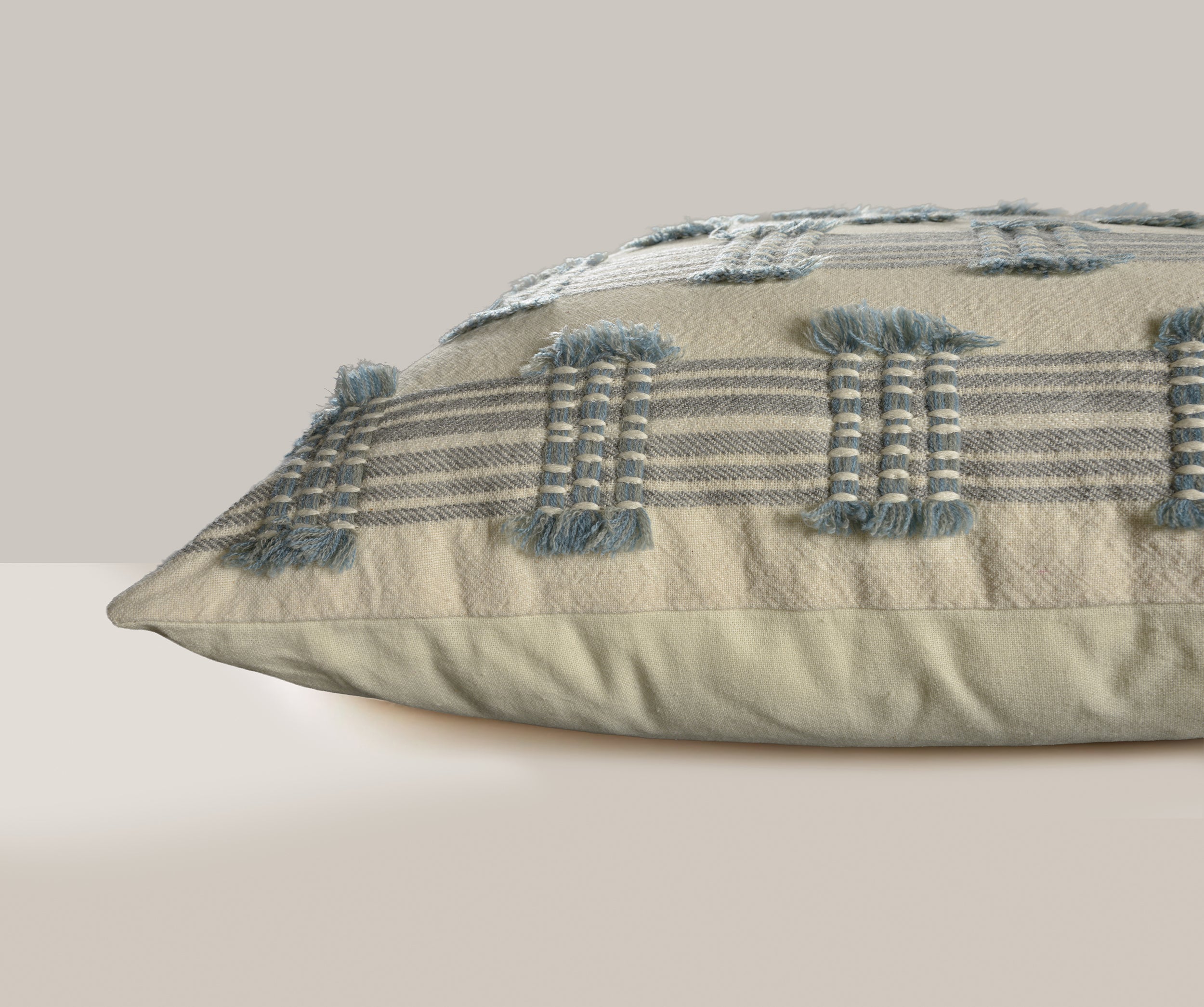 Harborview Tucked Stripe Pillow