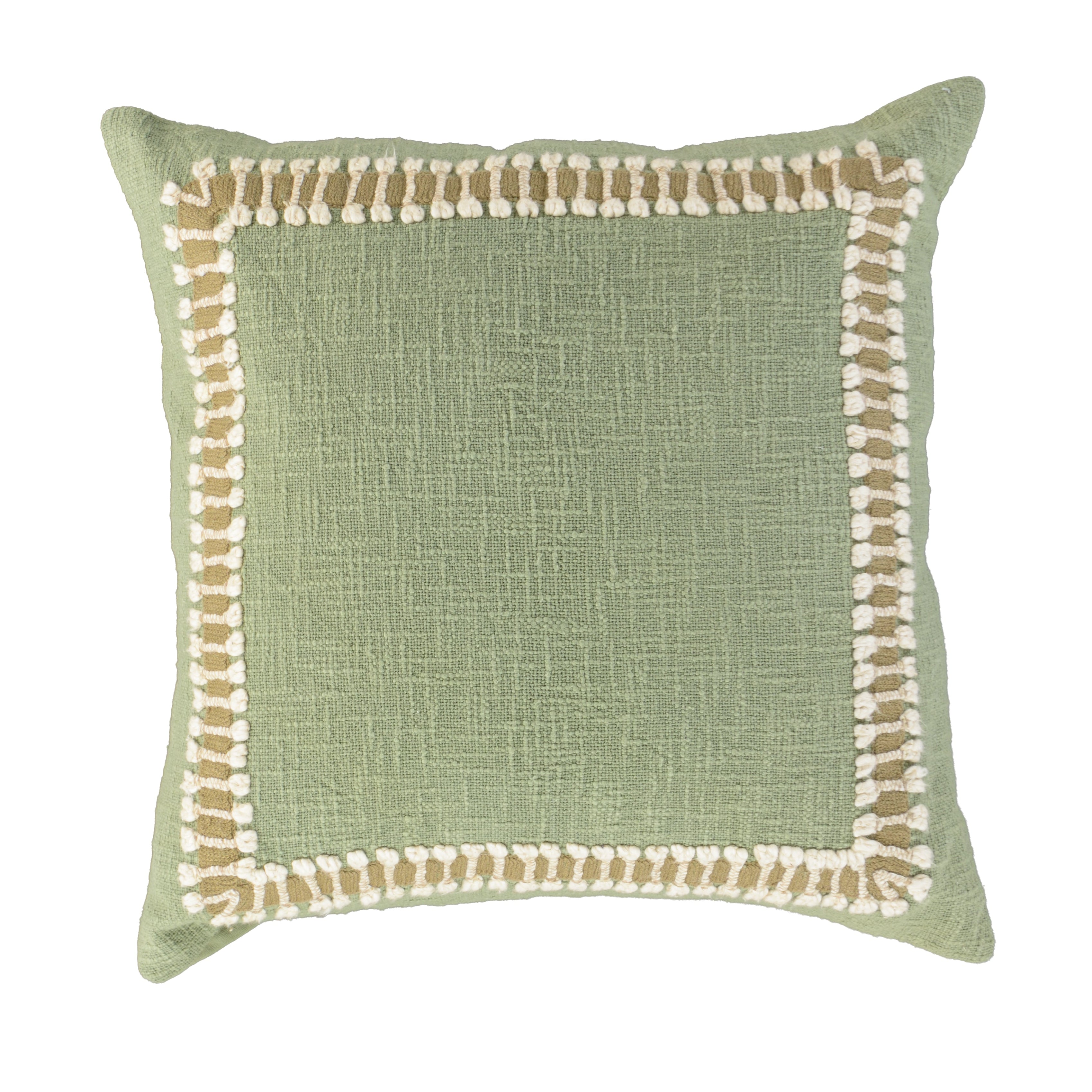 Keaton Woven Border Pillow