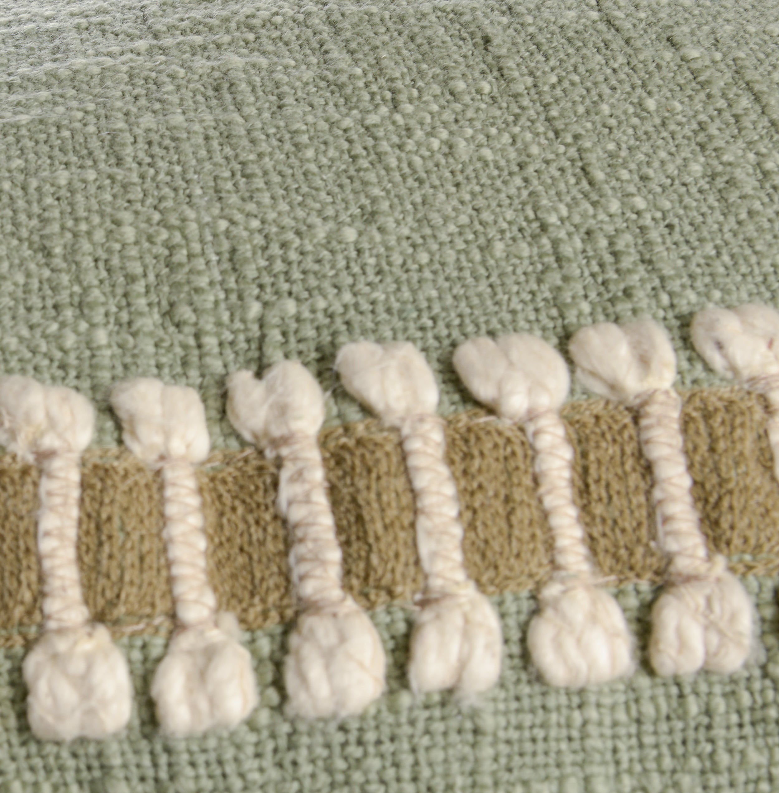 Keaton Woven Border Pillow