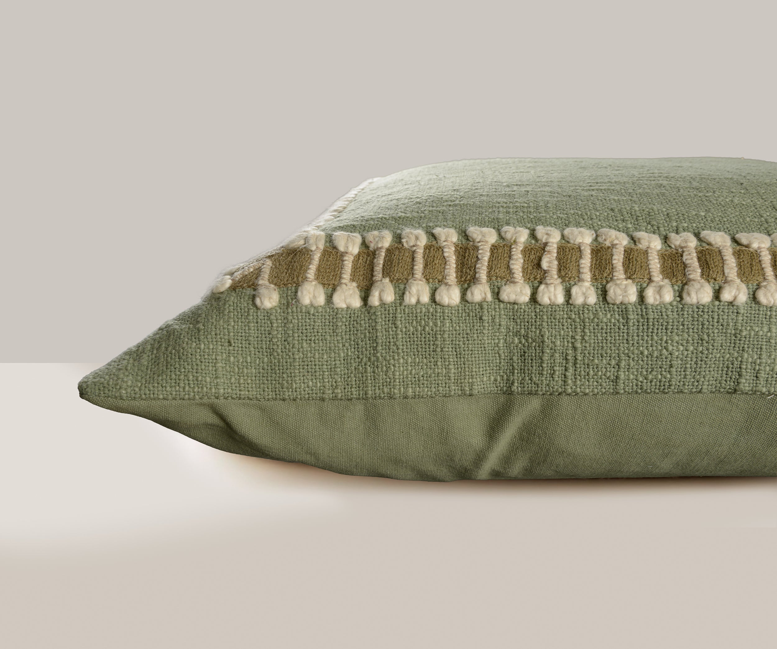 Keaton Woven Border Pillow