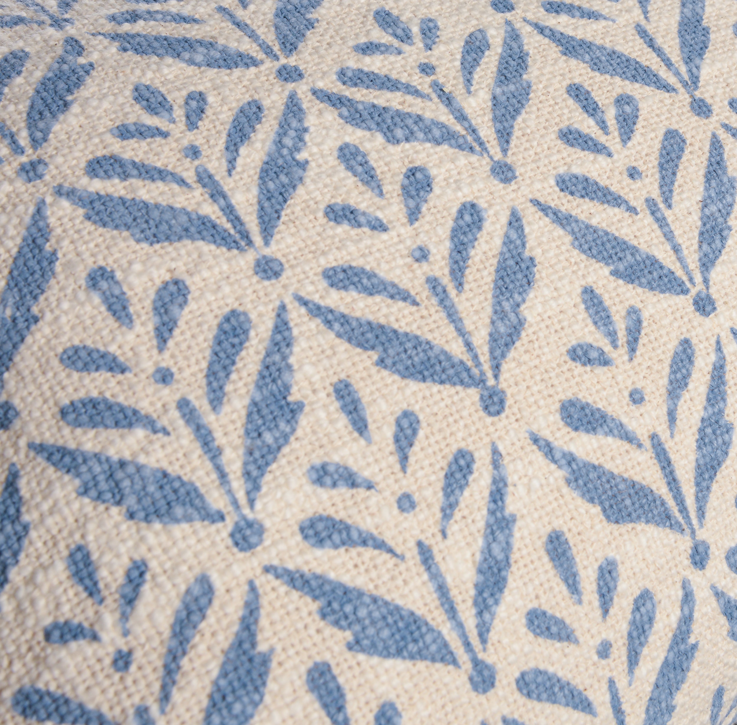 Folk Frond Lumbar Pillow