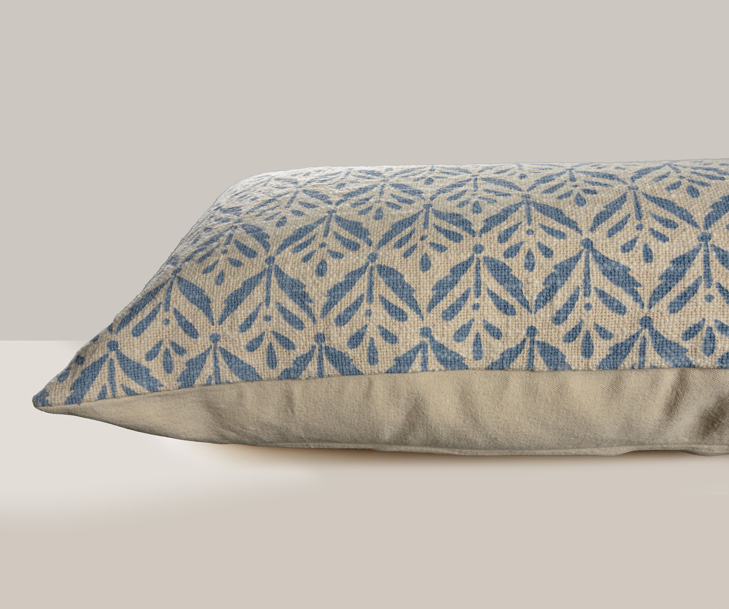 Folk Frond Lumbar Pillow
