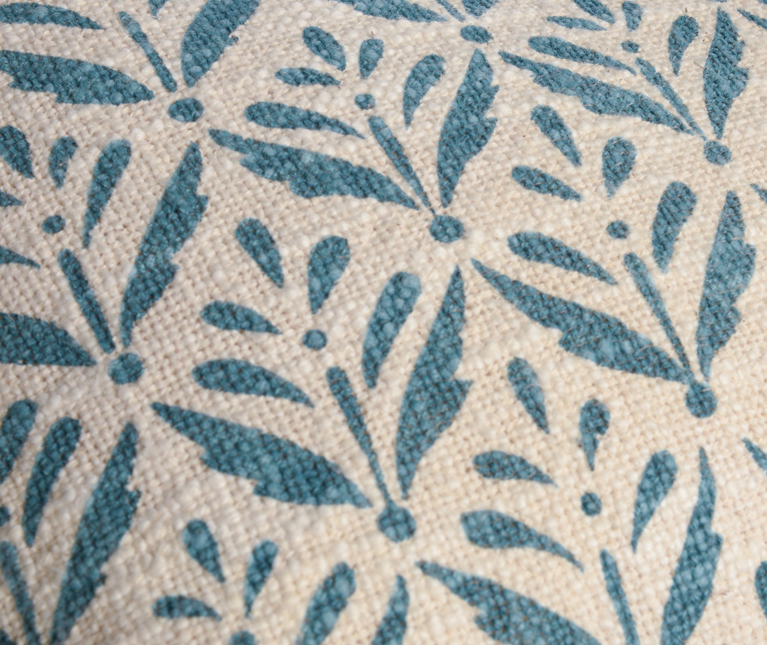 Folk Frond Lumbar Pillow