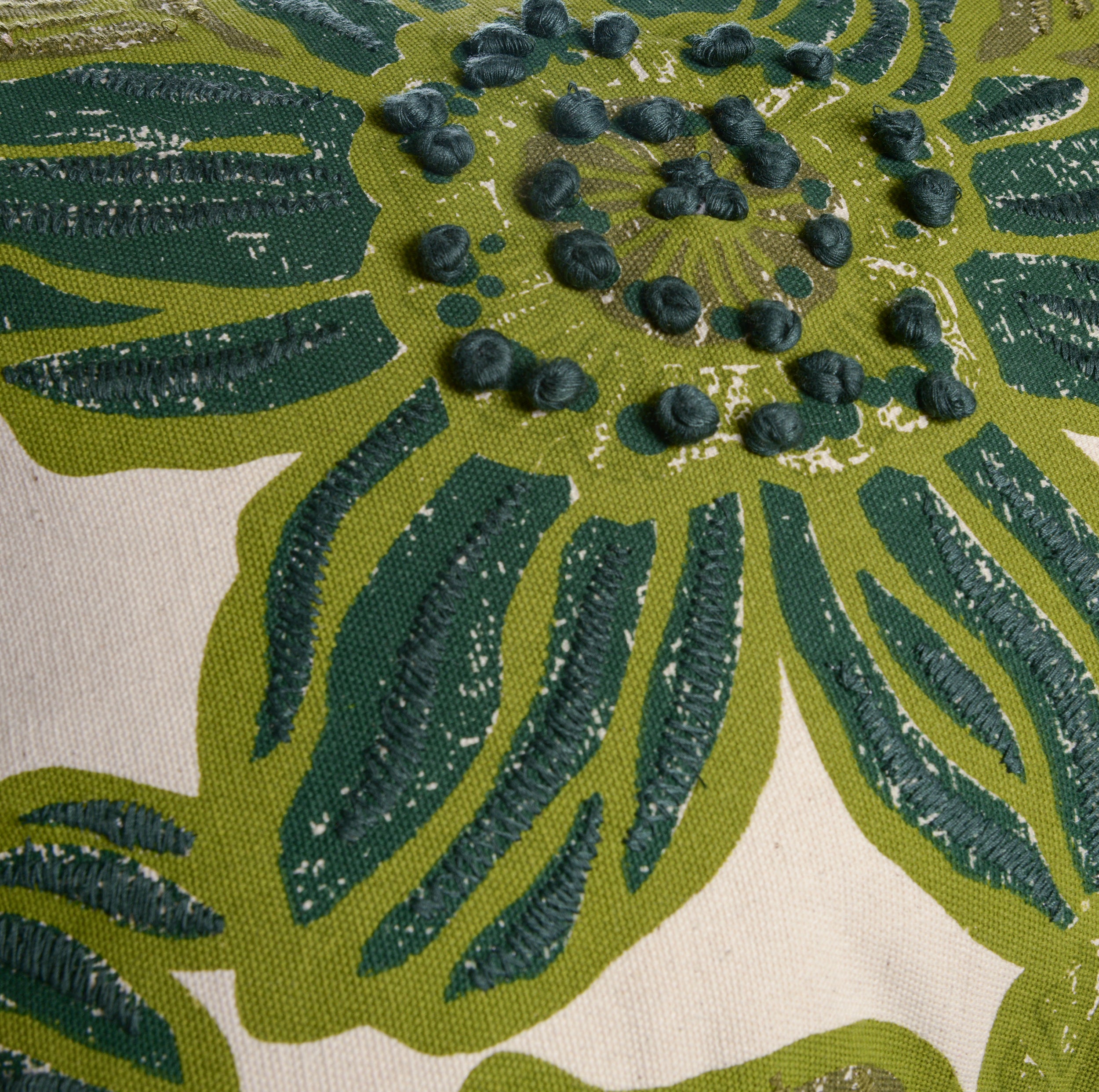 Juniper Bloom Accent Pillow