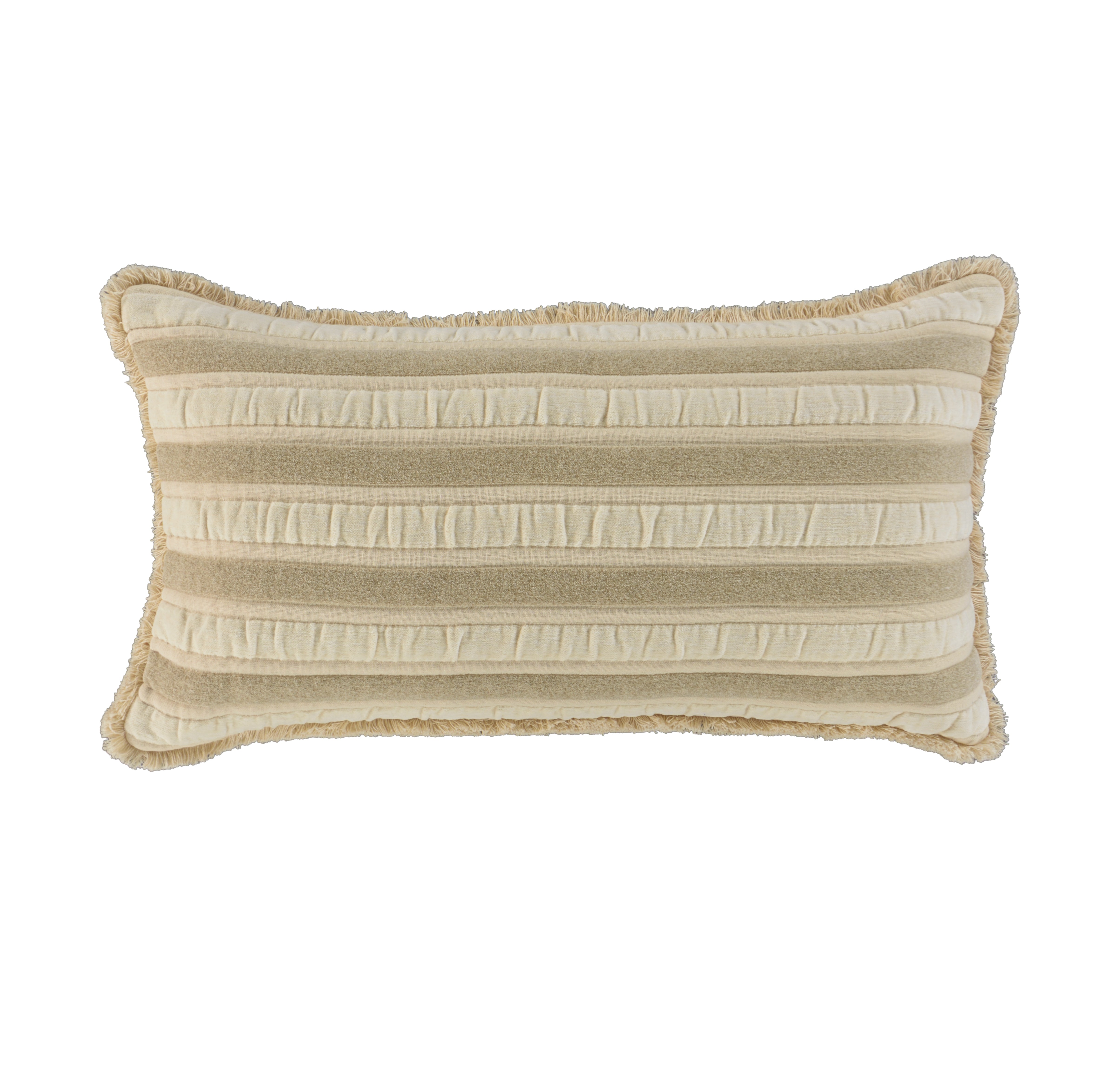 Winslow Soft Ruffle Stripe Pillow