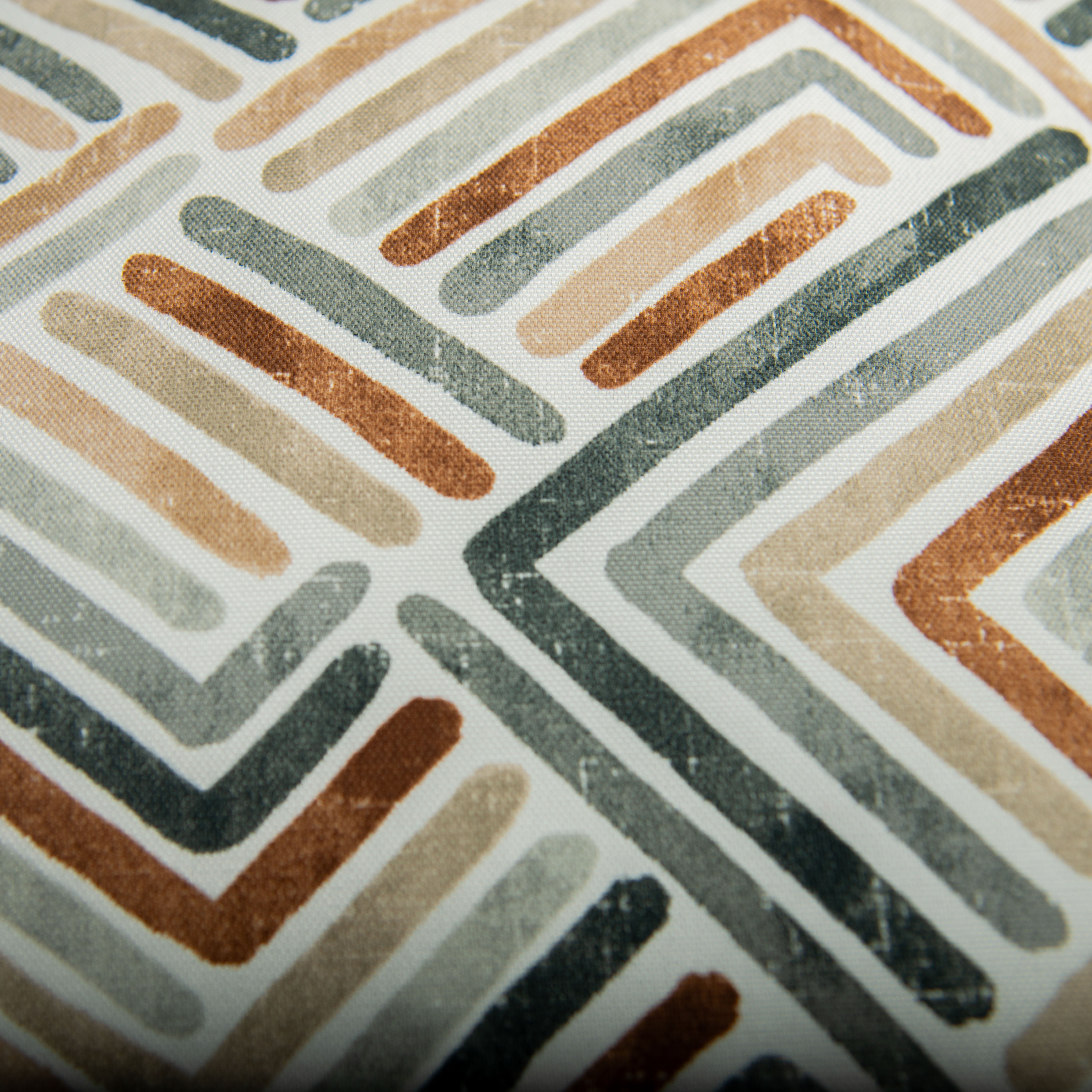 Indoor/Outdoor Mid-Century Modern Decorative Throw Pillow