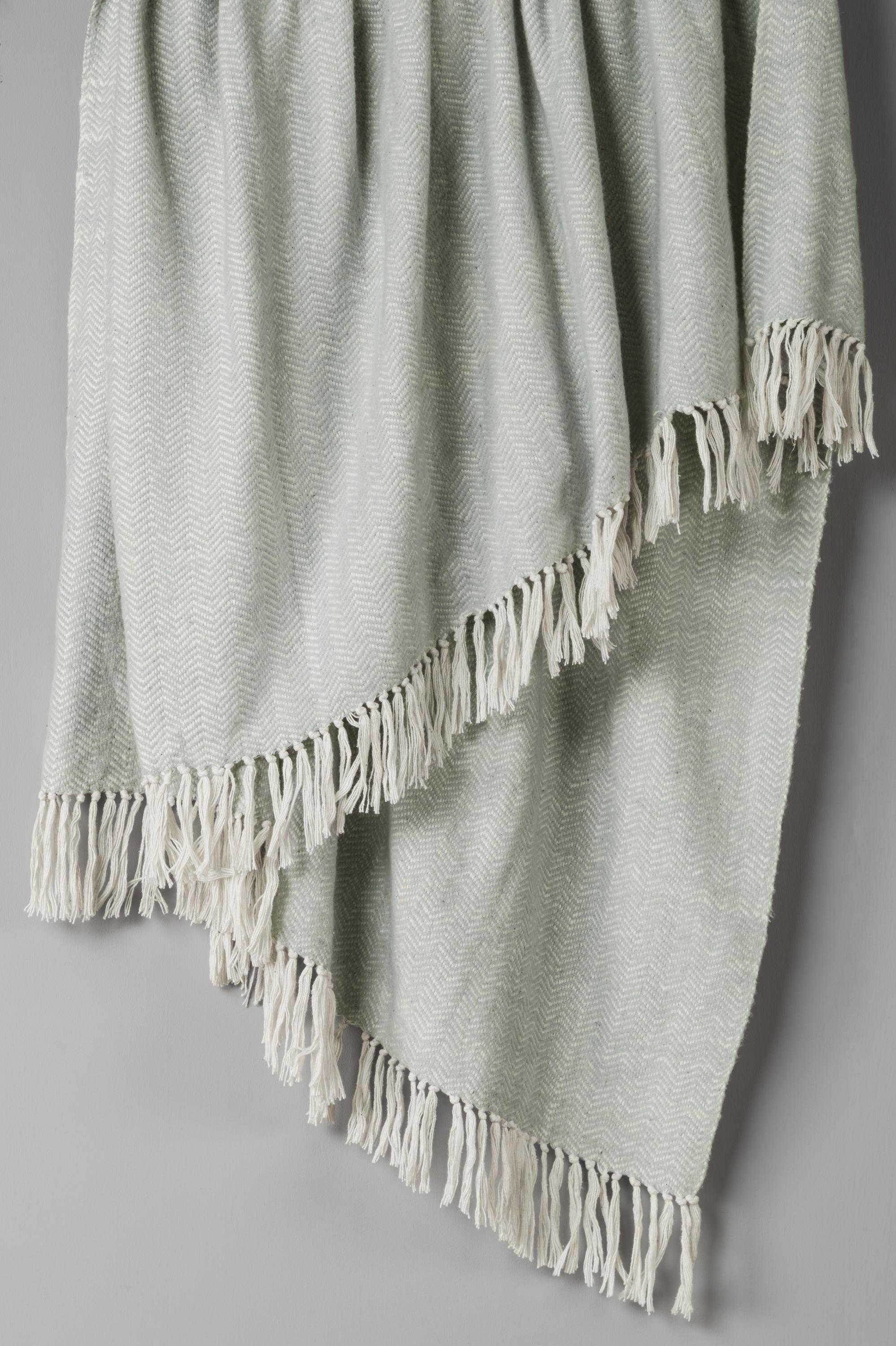 Woven Chevron 100% Cotton Throw - Pier 1