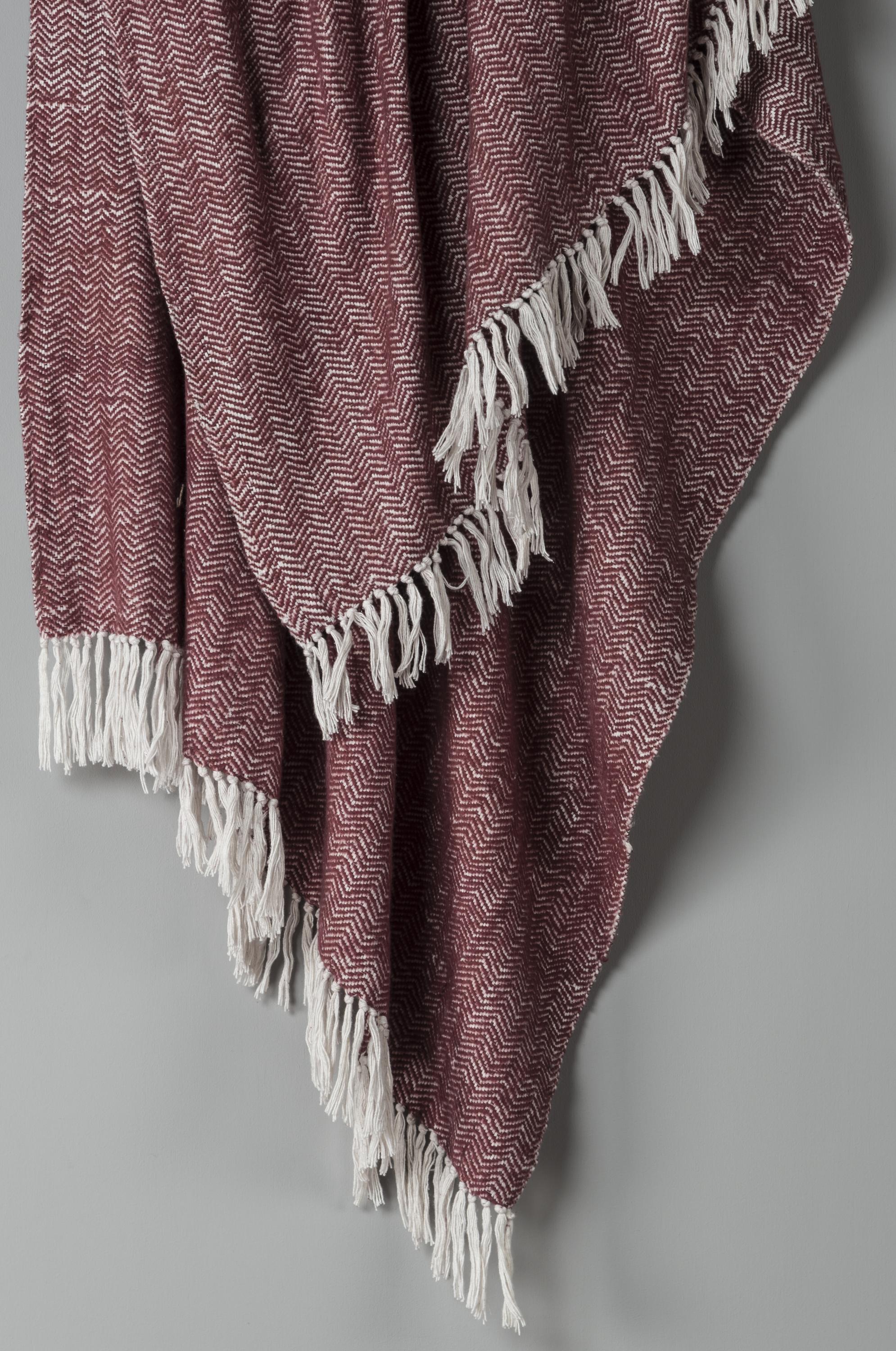 Woven Chevron 100% Cotton Throw - Pier 1