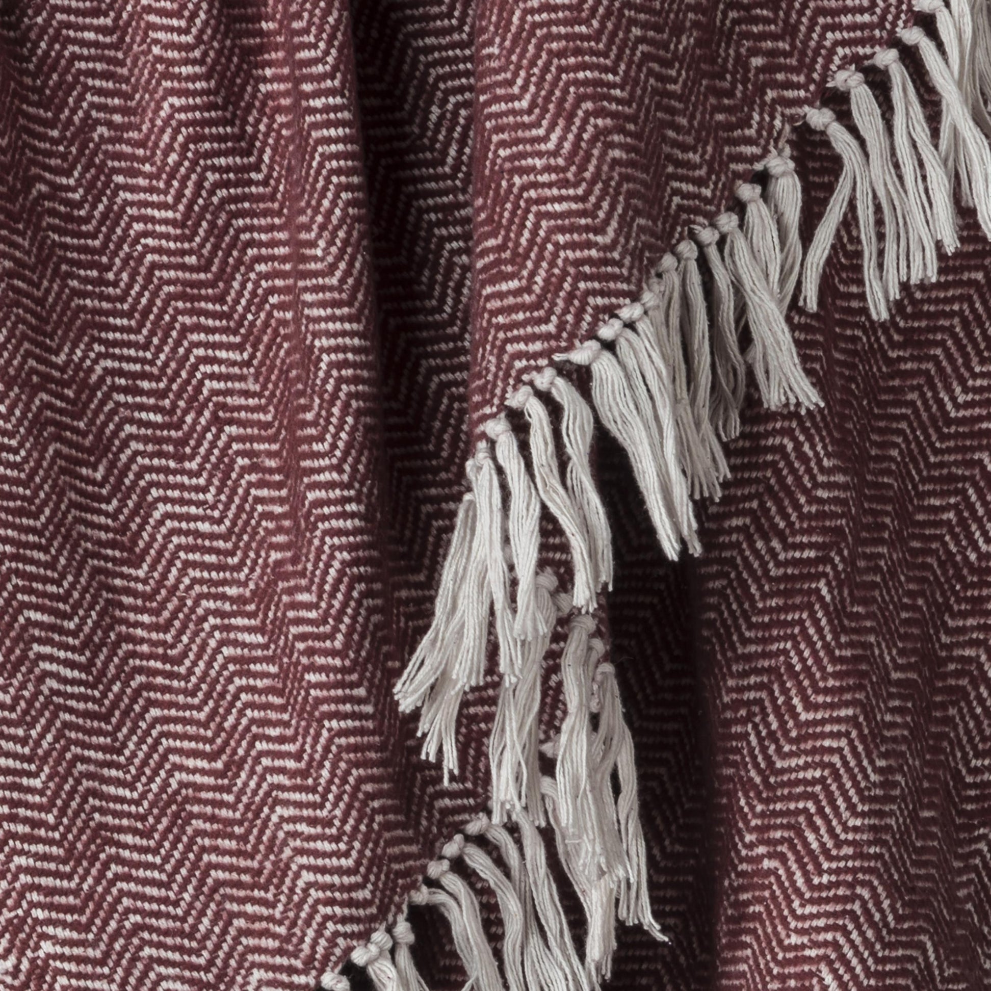 Woven Chevron 100% Cotton Throw - Pier 1