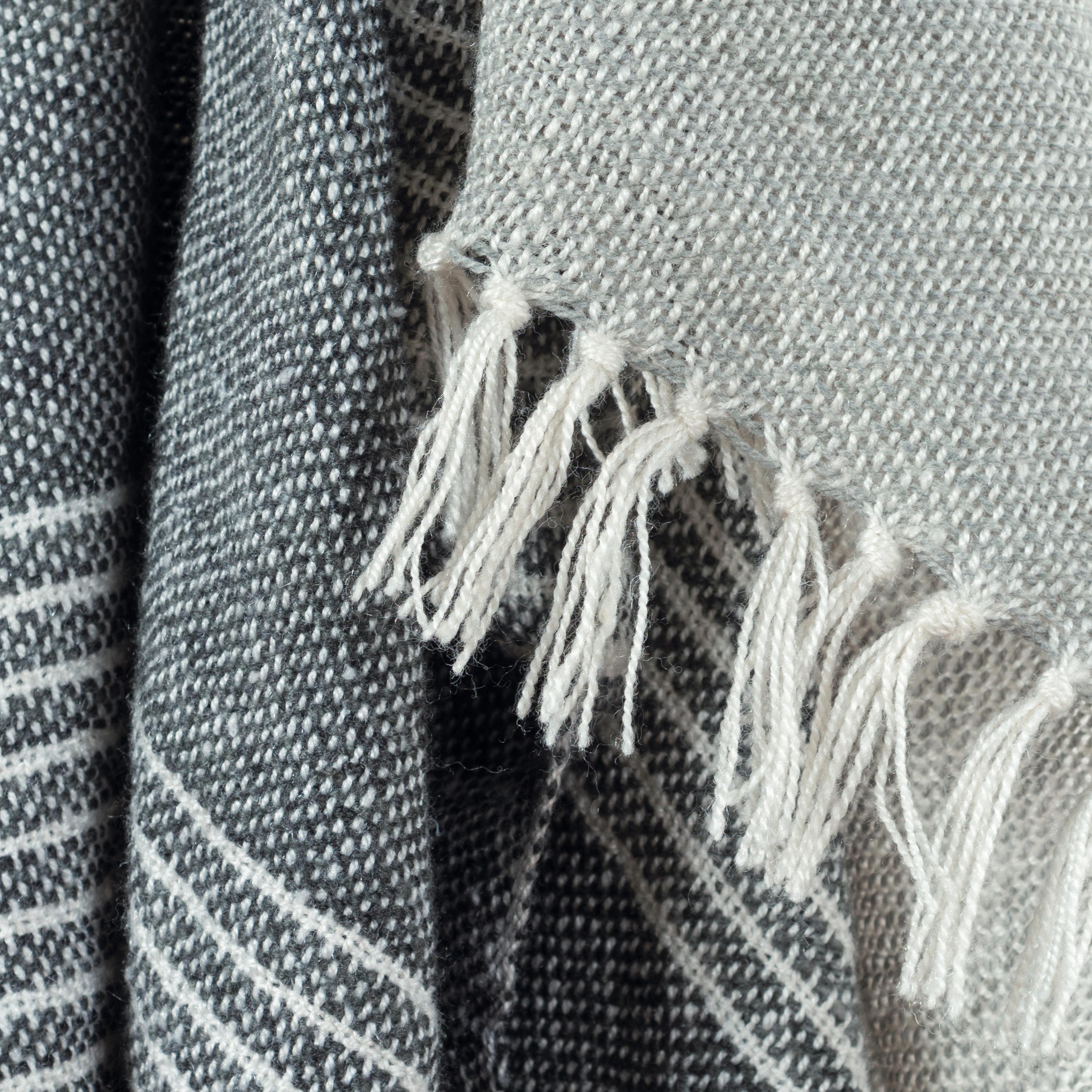 Woven Stripe Throw