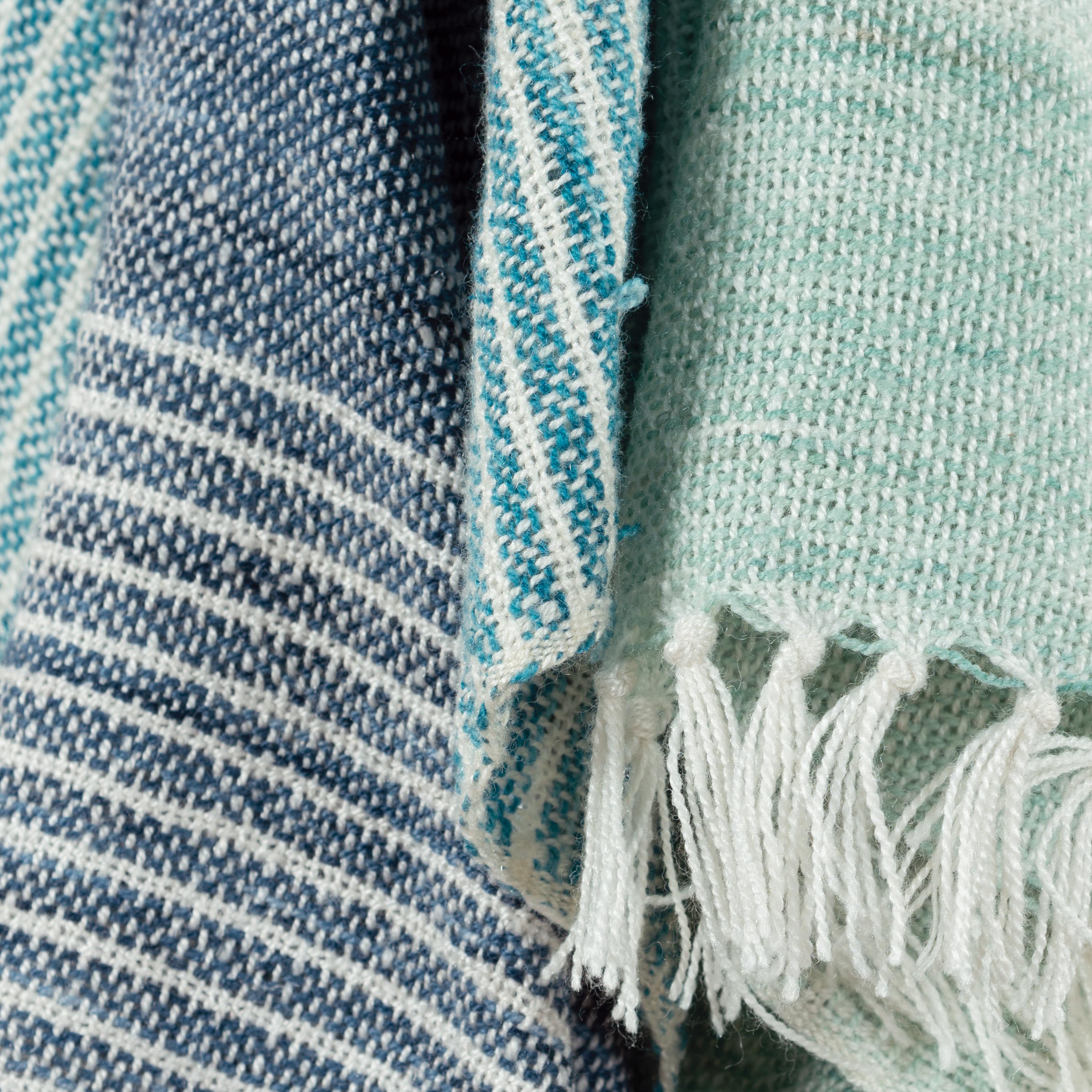 Woven Stripe Throw