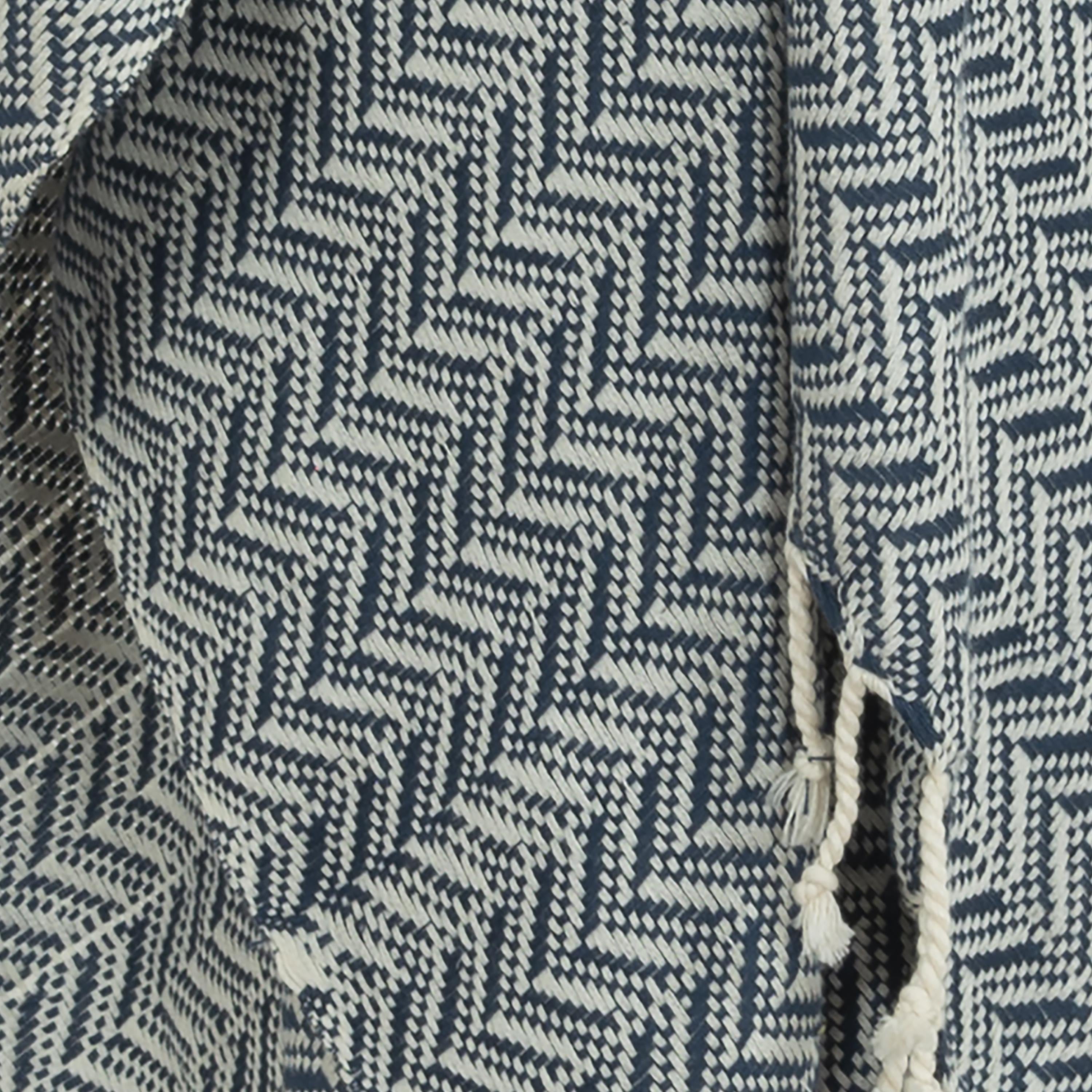 Hand Loomed Chevron 100% Cotton Throw
