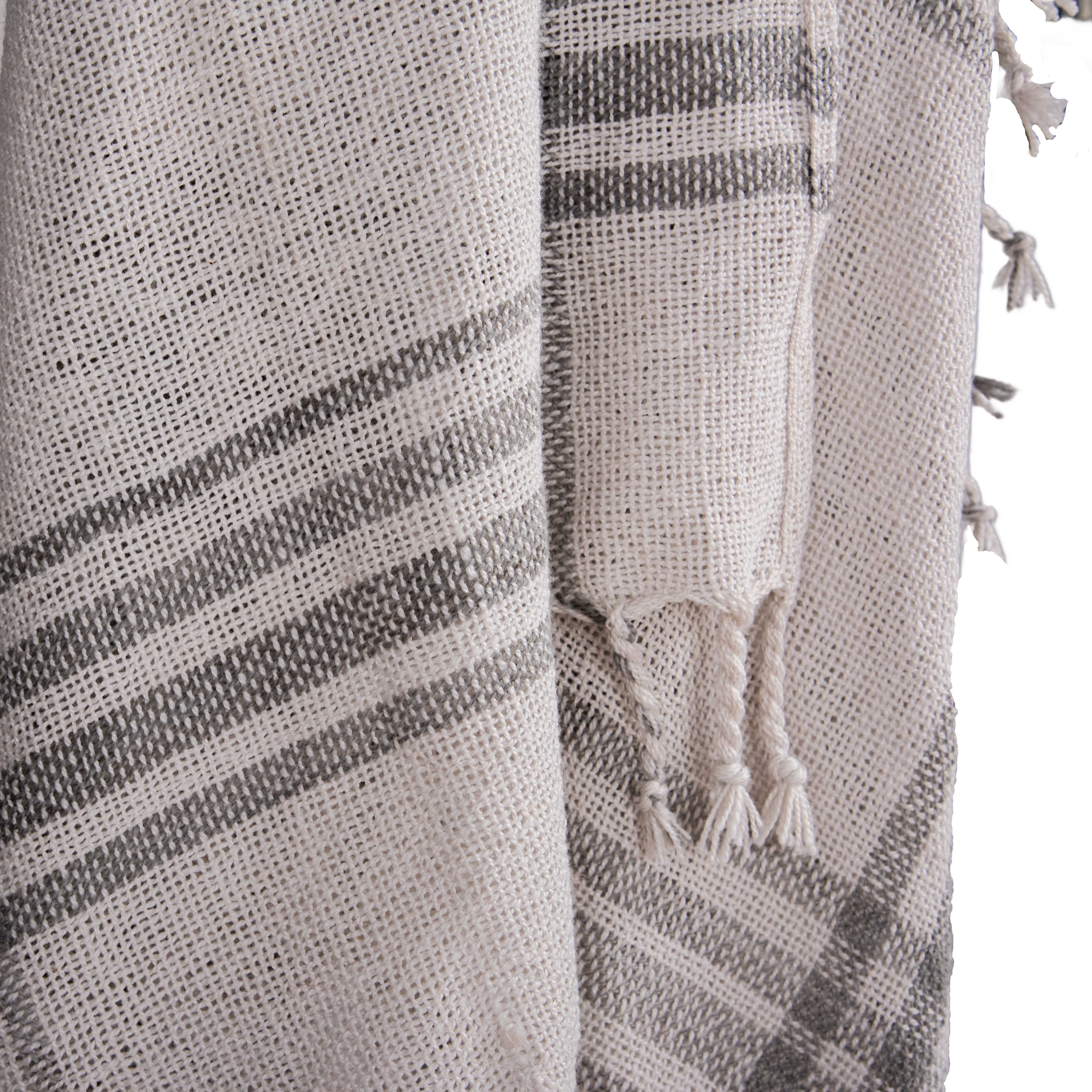 Indoor/Outdoor Plaid Decorative Throw Blanket