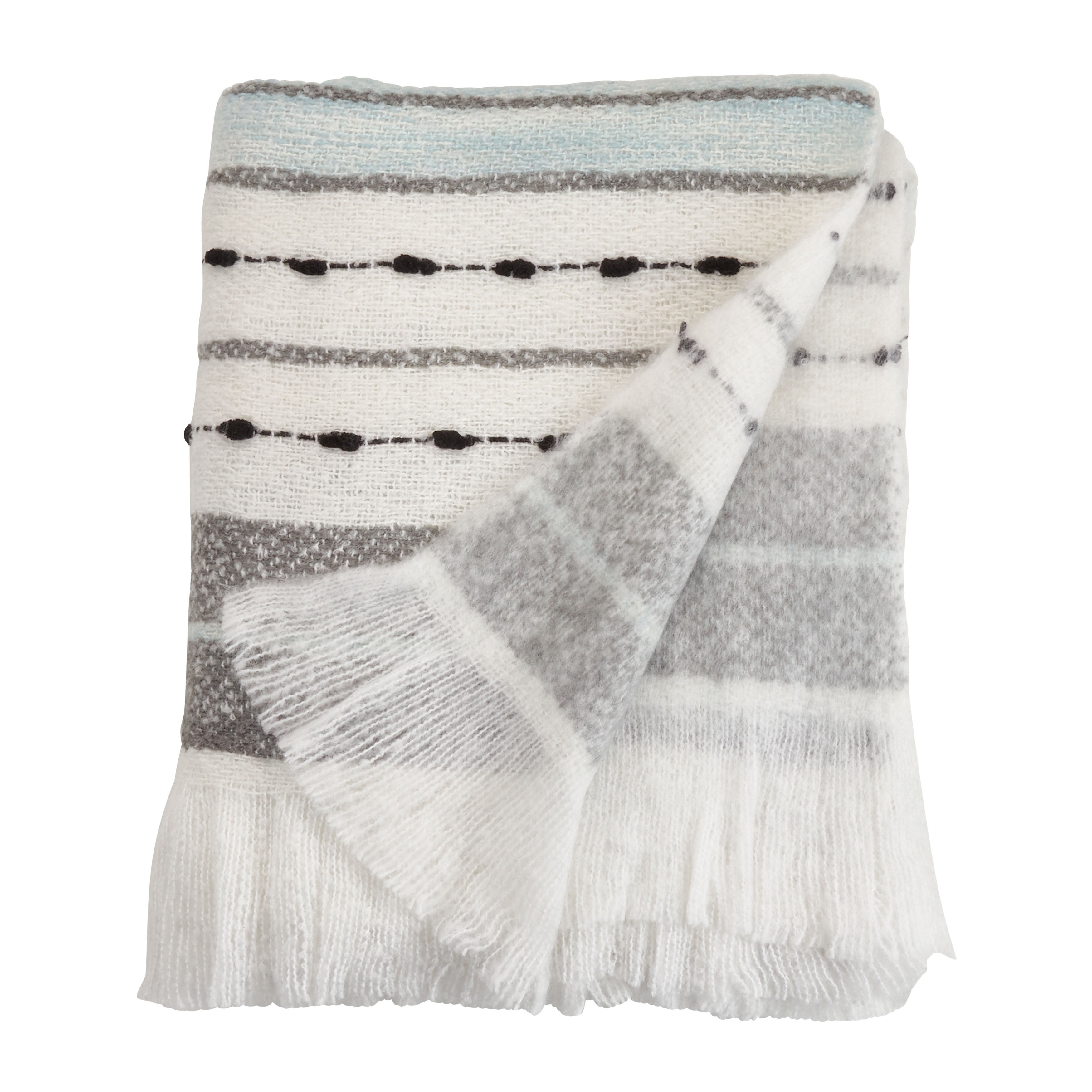 Chunky Woven Throw Blanket