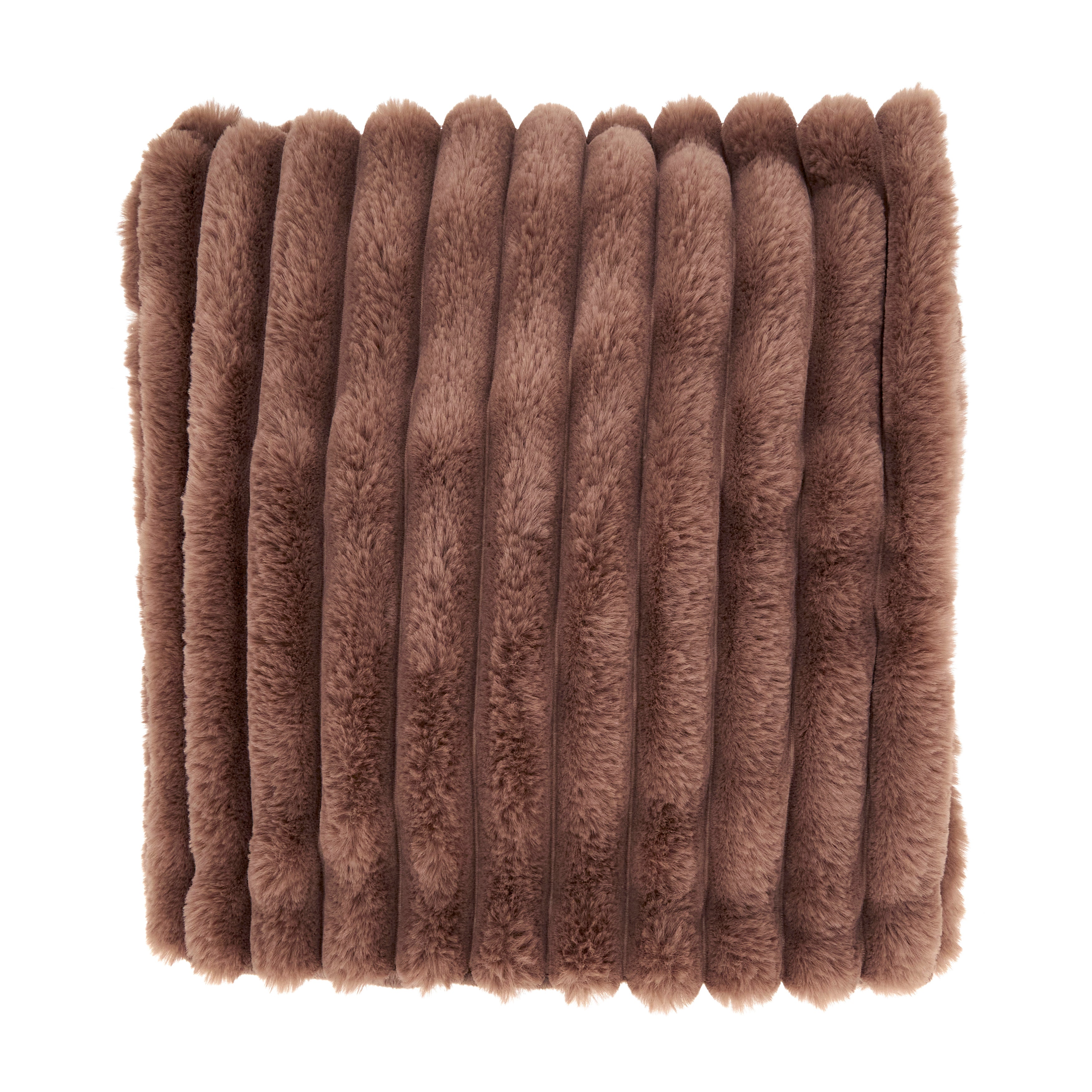 Cozy Comfort Faux Rabbit Fur Throw Blanket