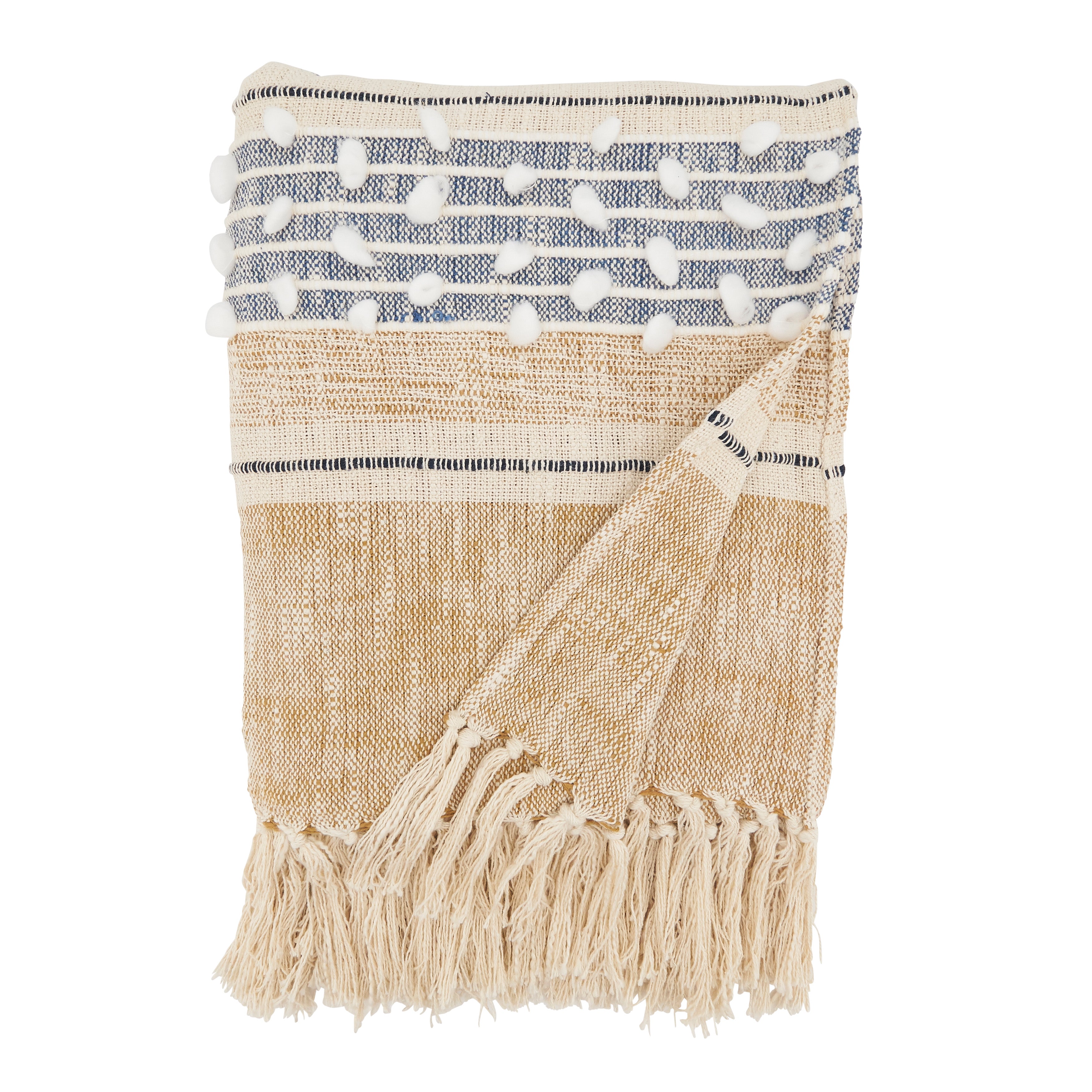Woven Stripe Sensation Throw Blanket
