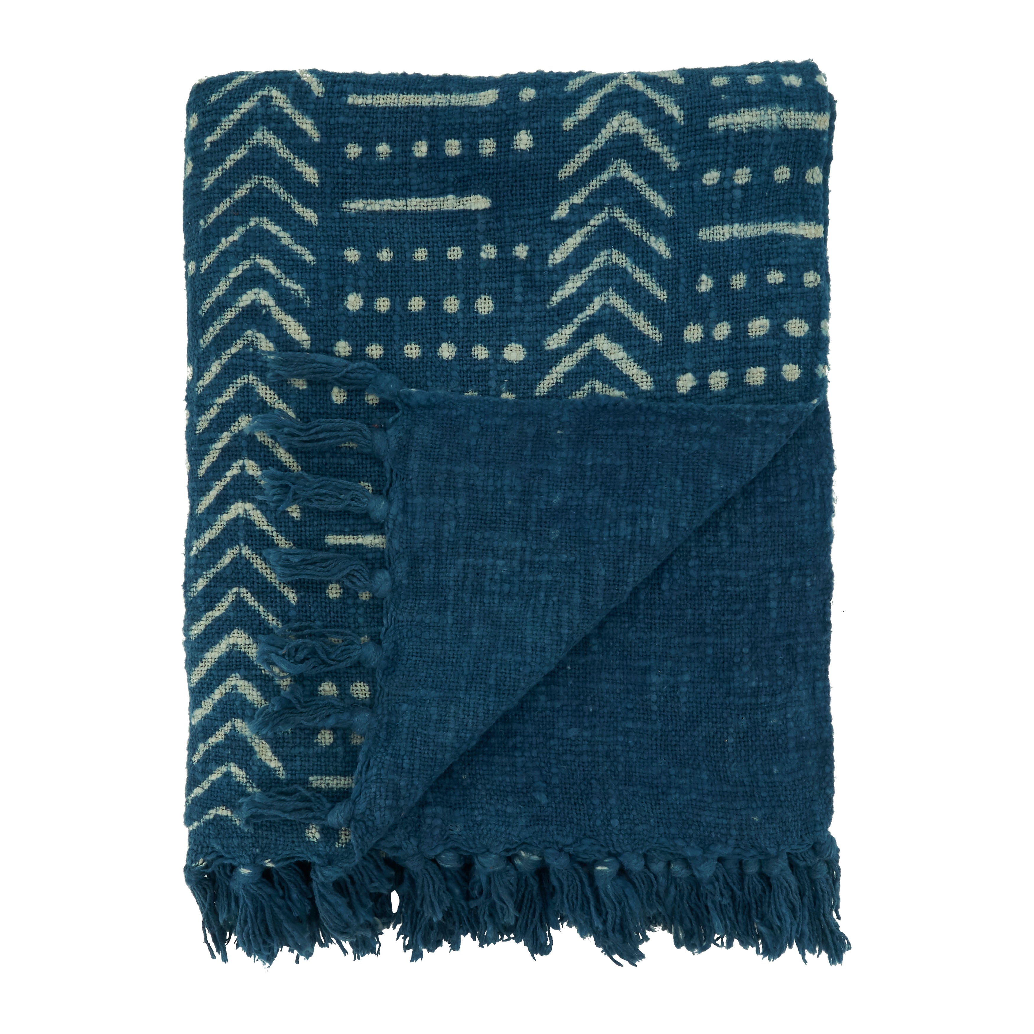 Mudcloth Throw Blanket
