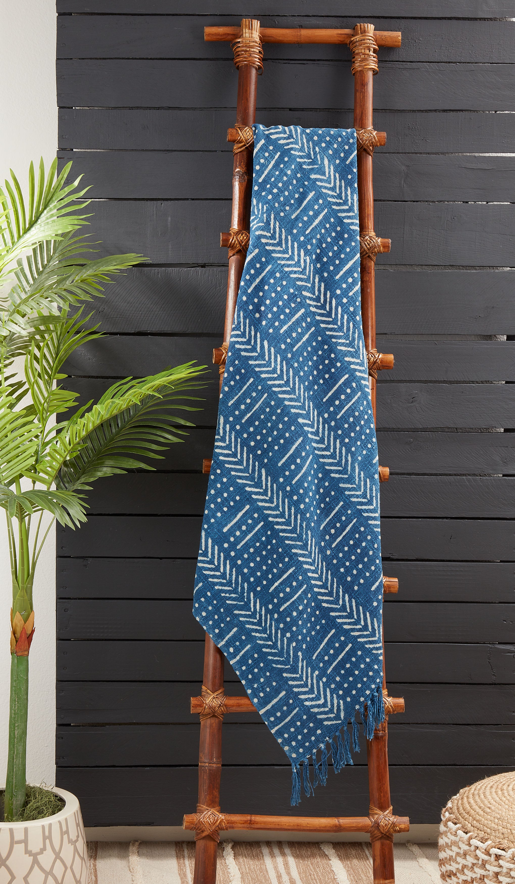 Mudcloth Throw Blanket