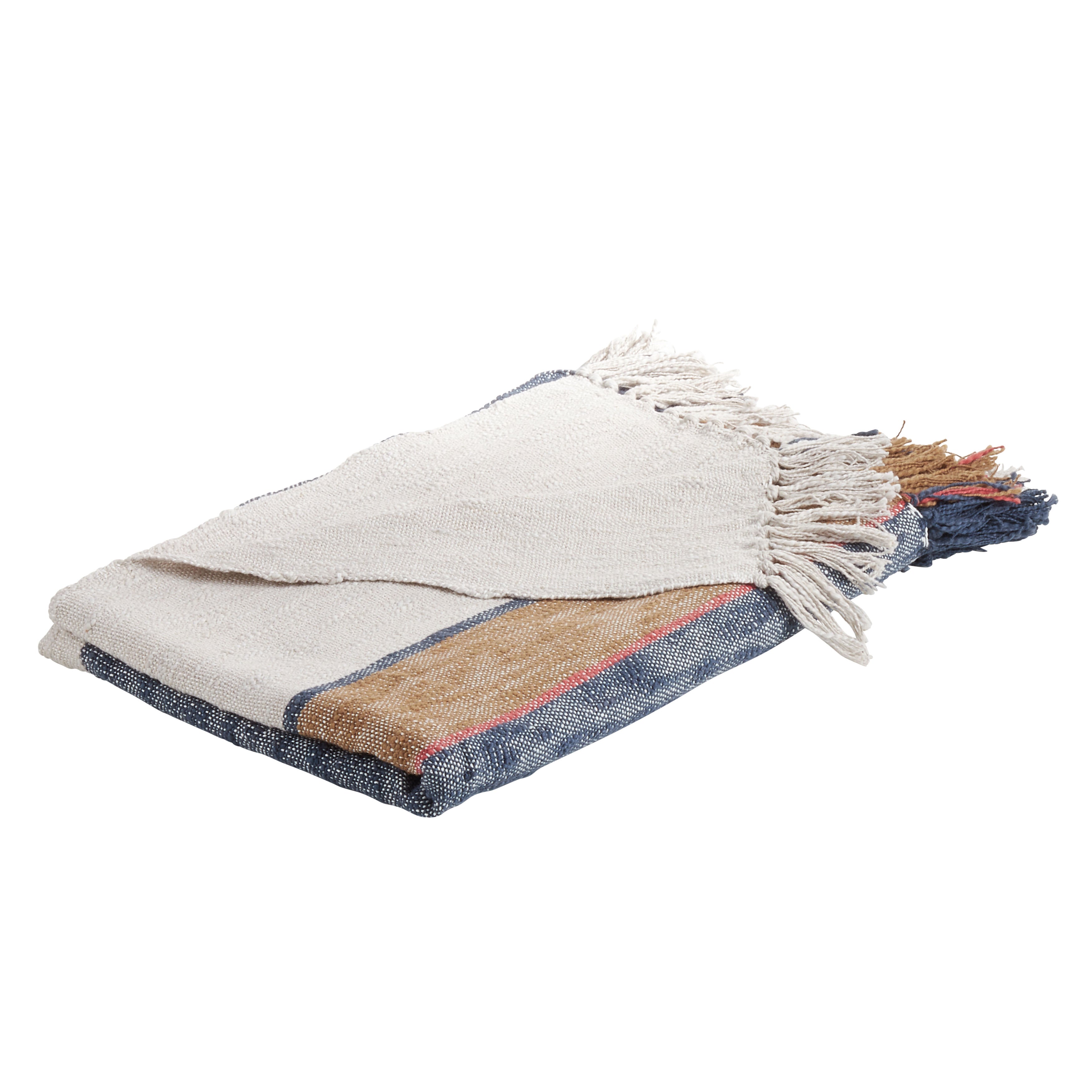 Striped Throw Blanket