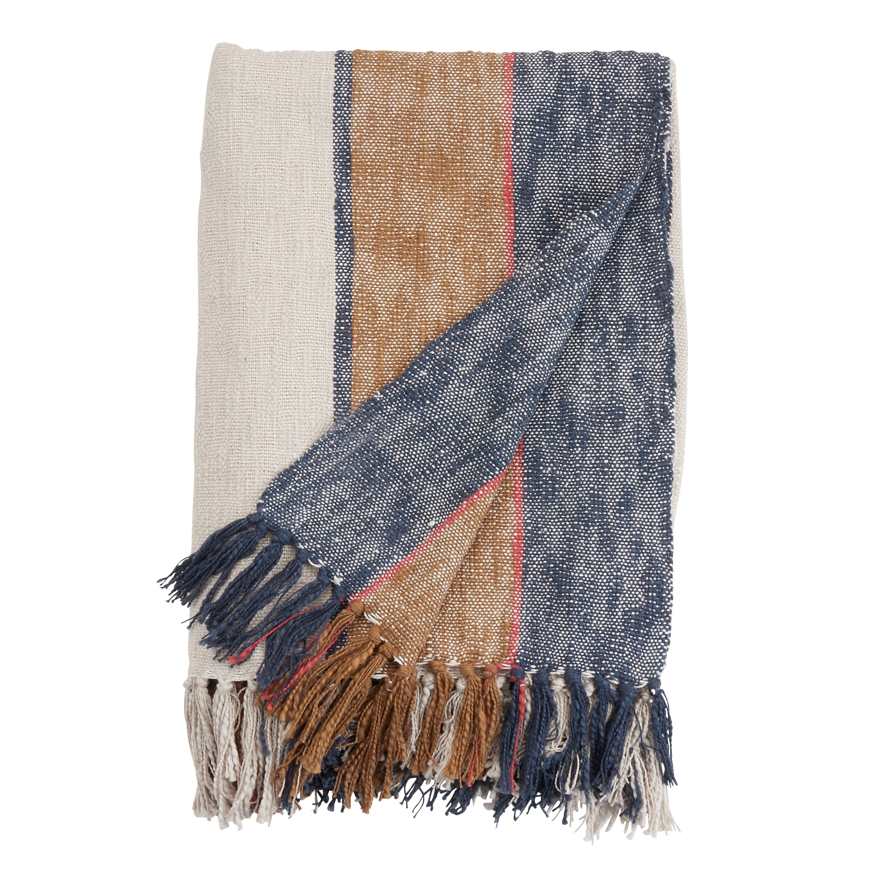 Striped Throw Blanket