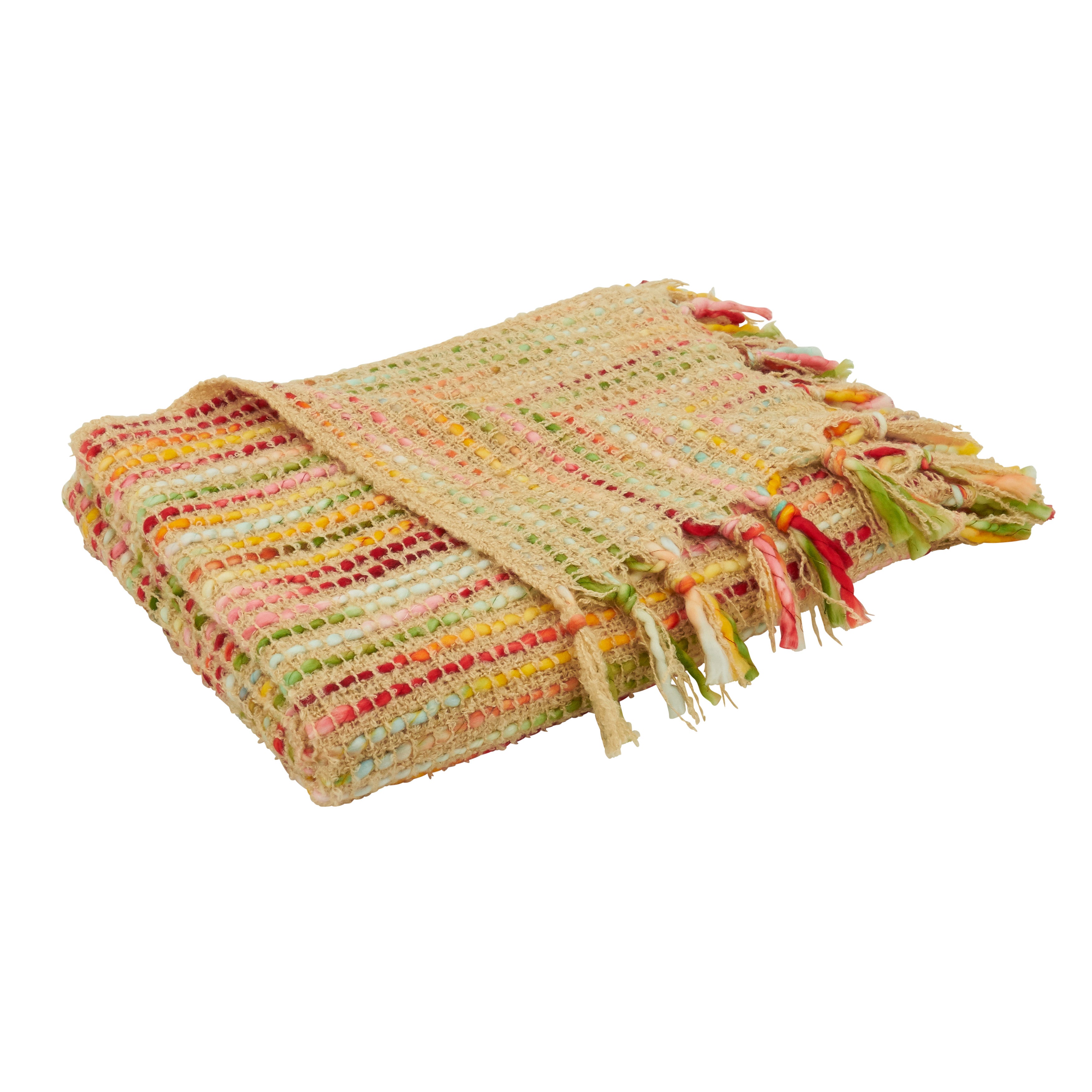 Rainbow Throw Blanket