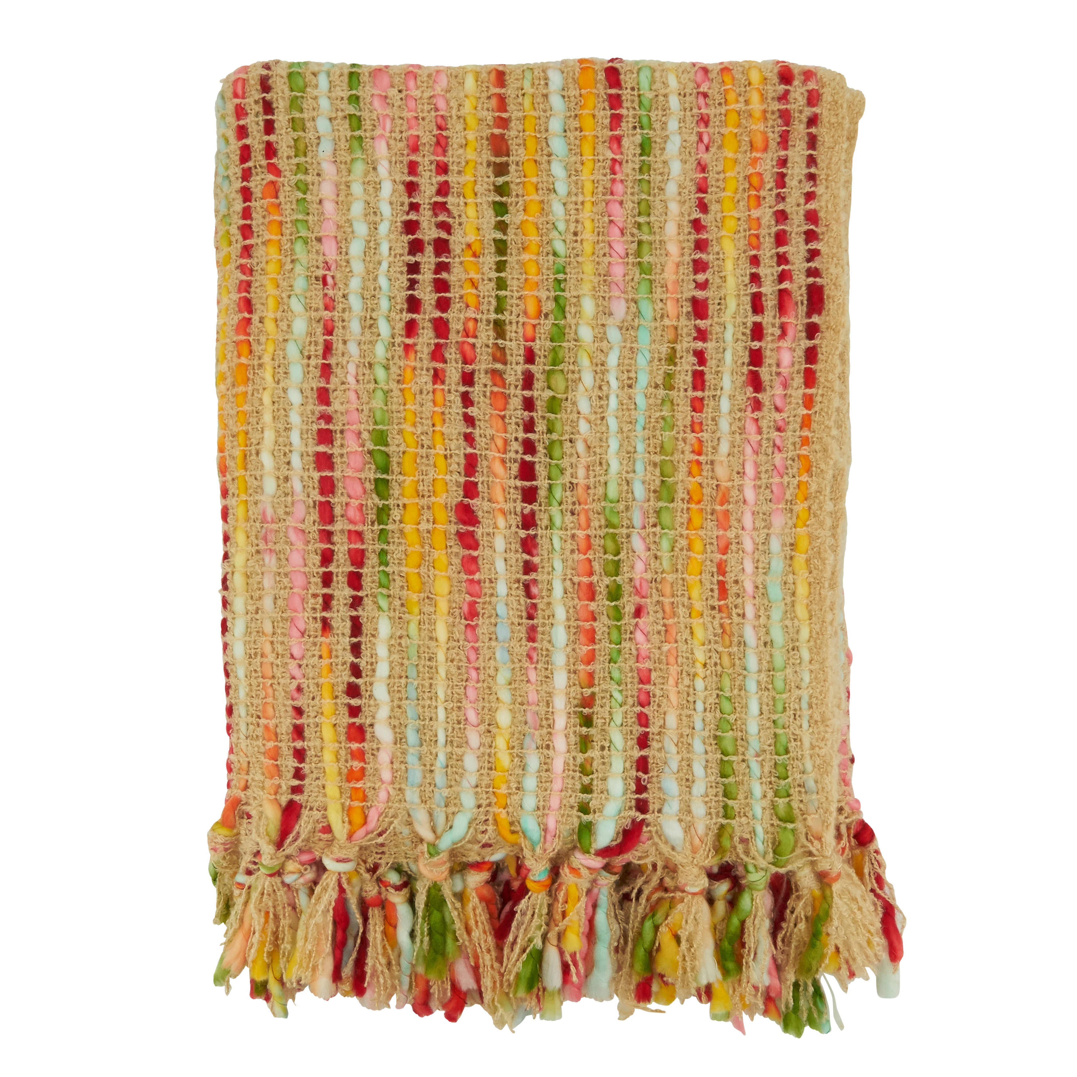 Rainbow Throw Blanket