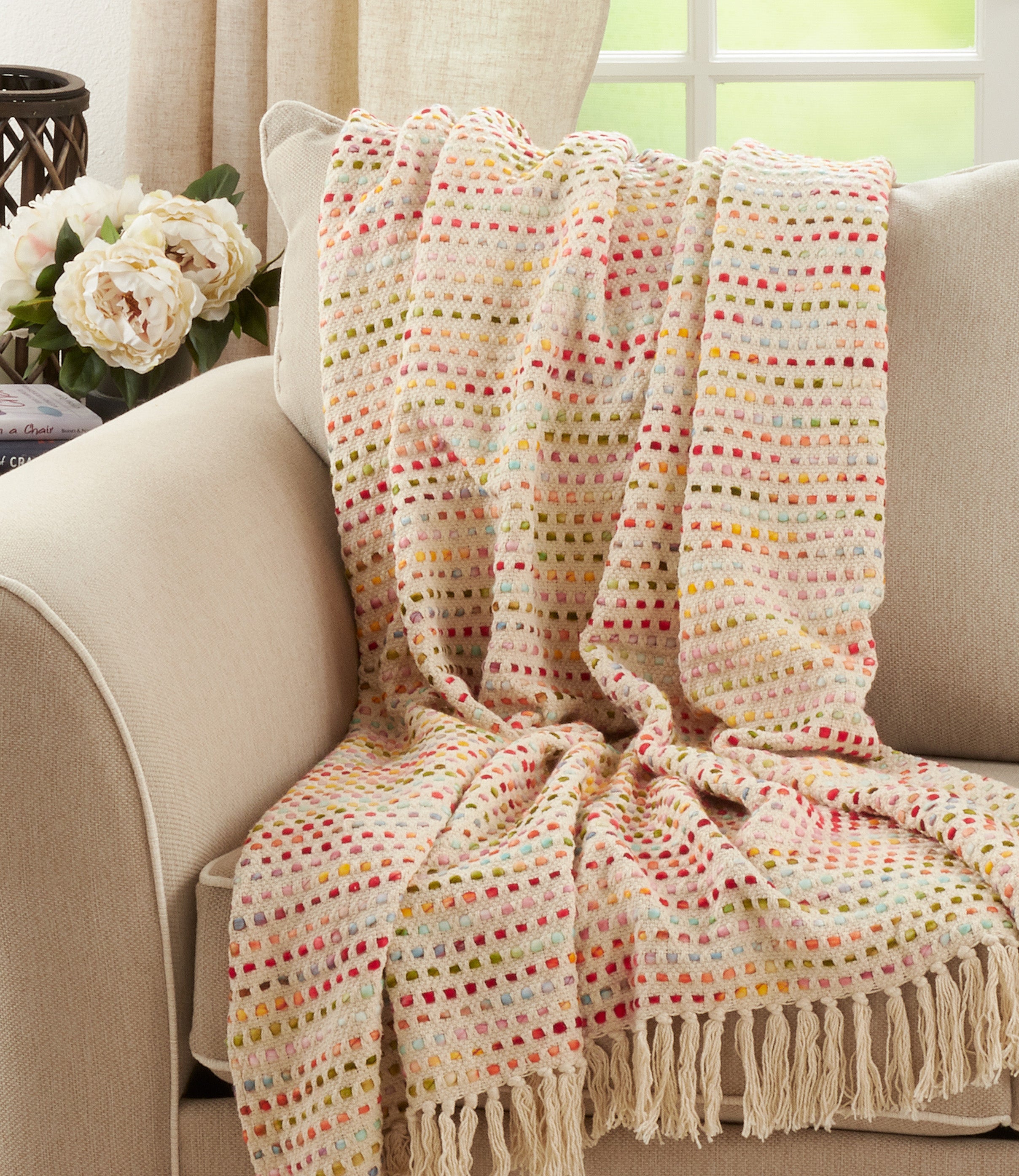 Confetti Design Throw Blanket
