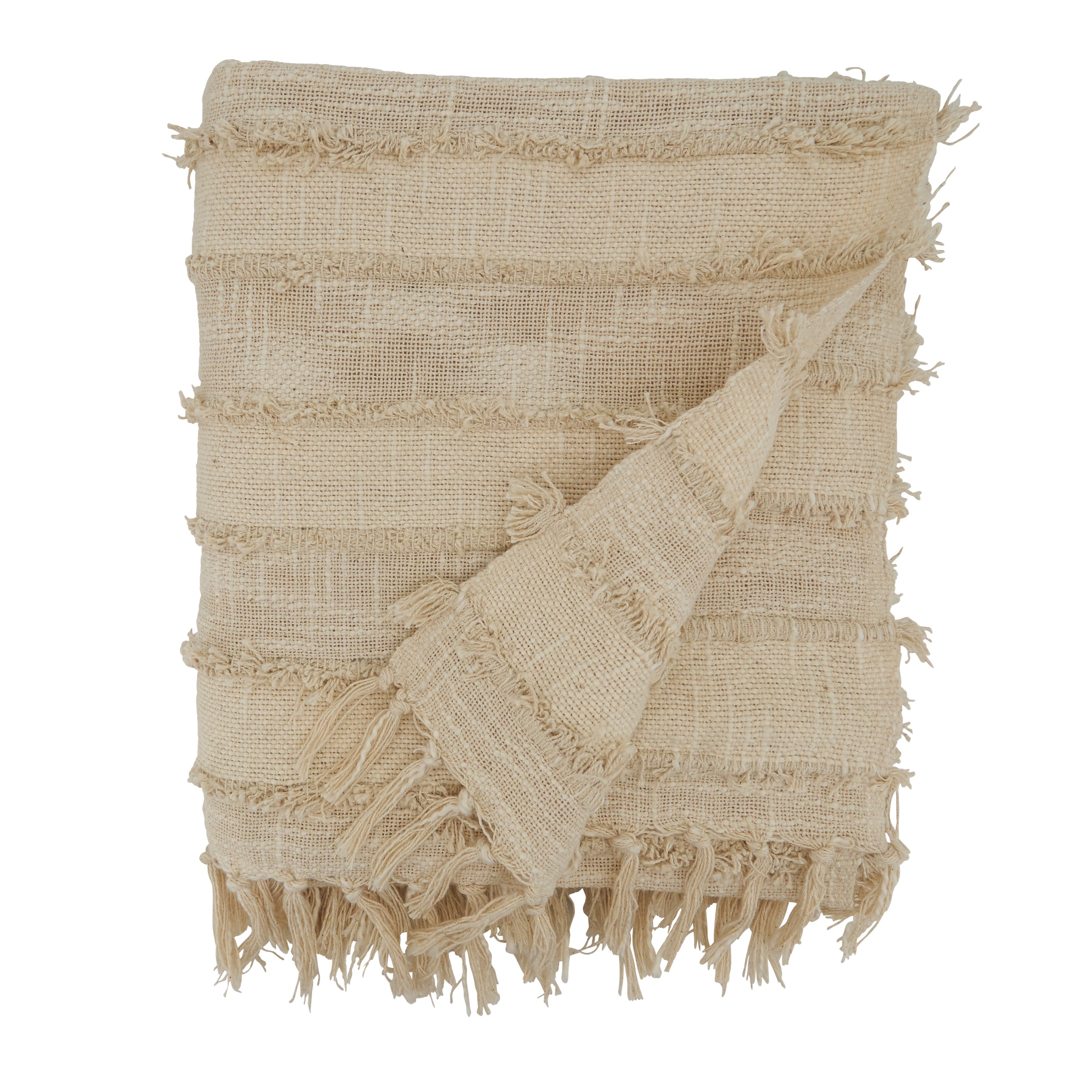 Fringe Design Throw Blanket