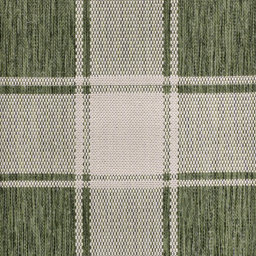 Sabine Traditional Farmhouse Bold Gingham Indoor/Outdoor Area Rug
