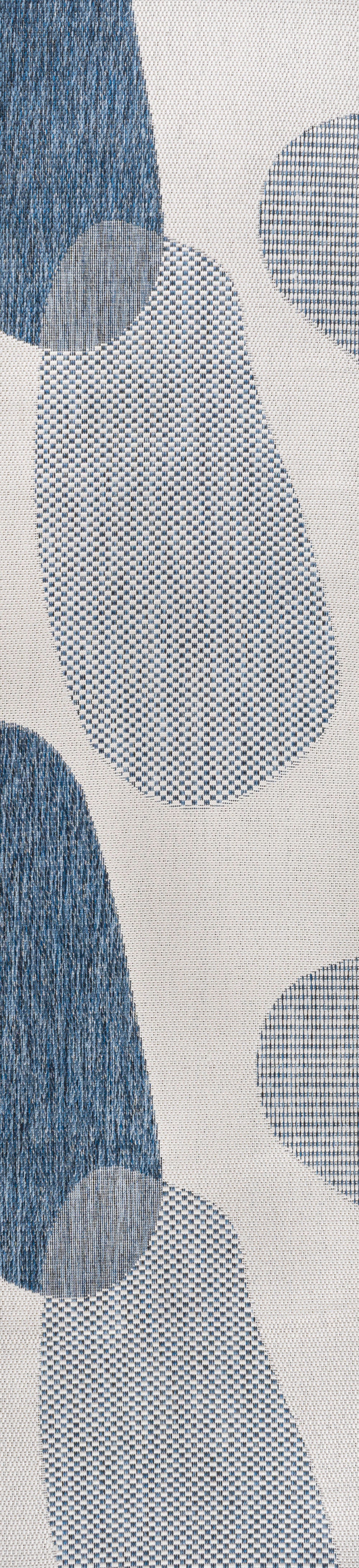 Zia Modern Geometric Organic Shapes Indoor/Outdoor Area Rug
