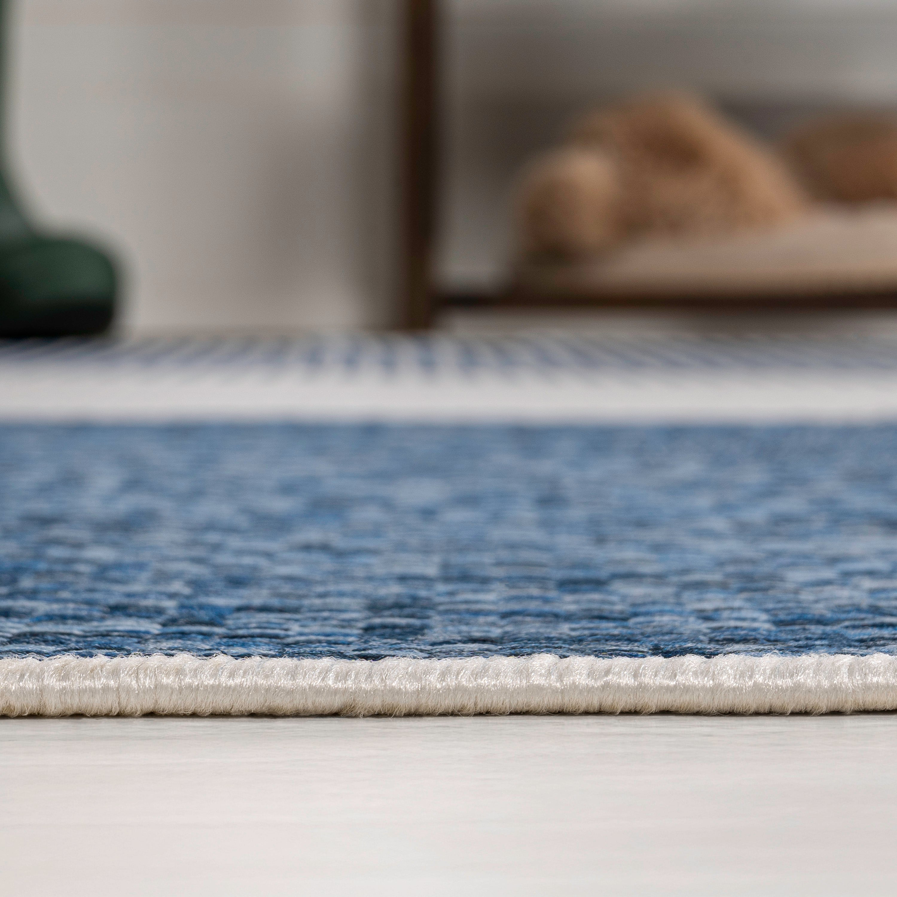 Zia Modern Geometric Organic Shapes Indoor/Outdoor Area Rug