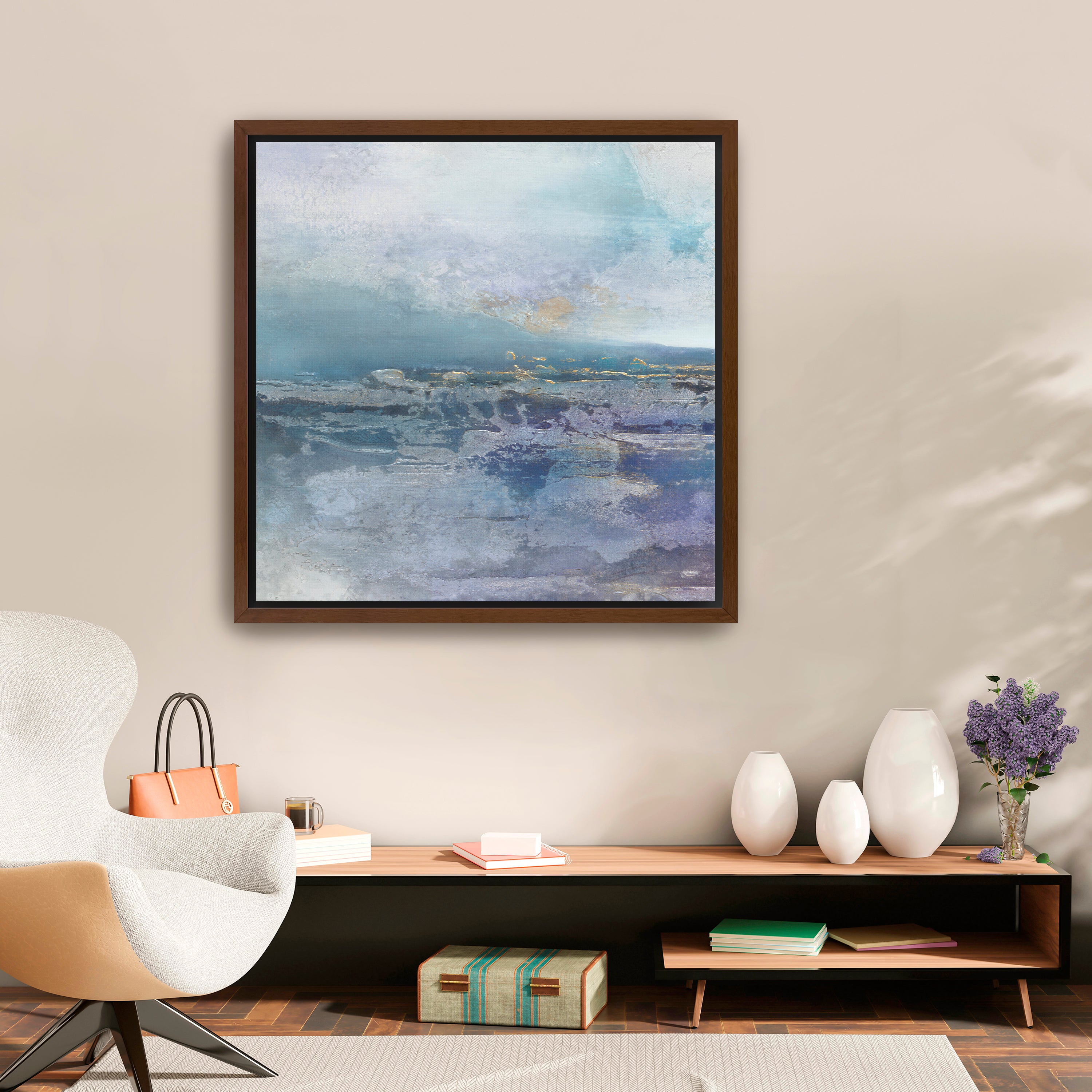 Blue Horizon Canvas Giclee
