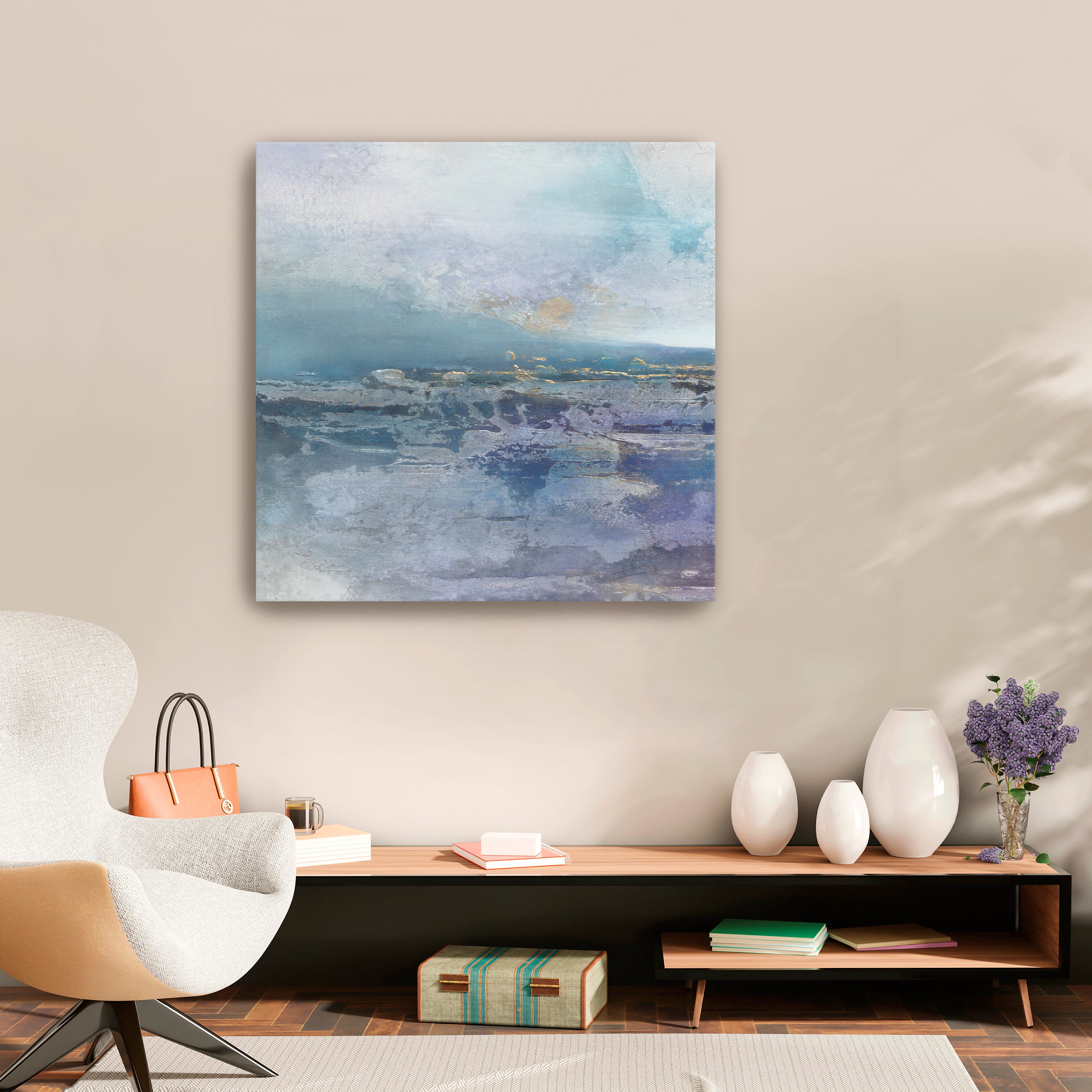 Blue Horizon Canvas Giclee