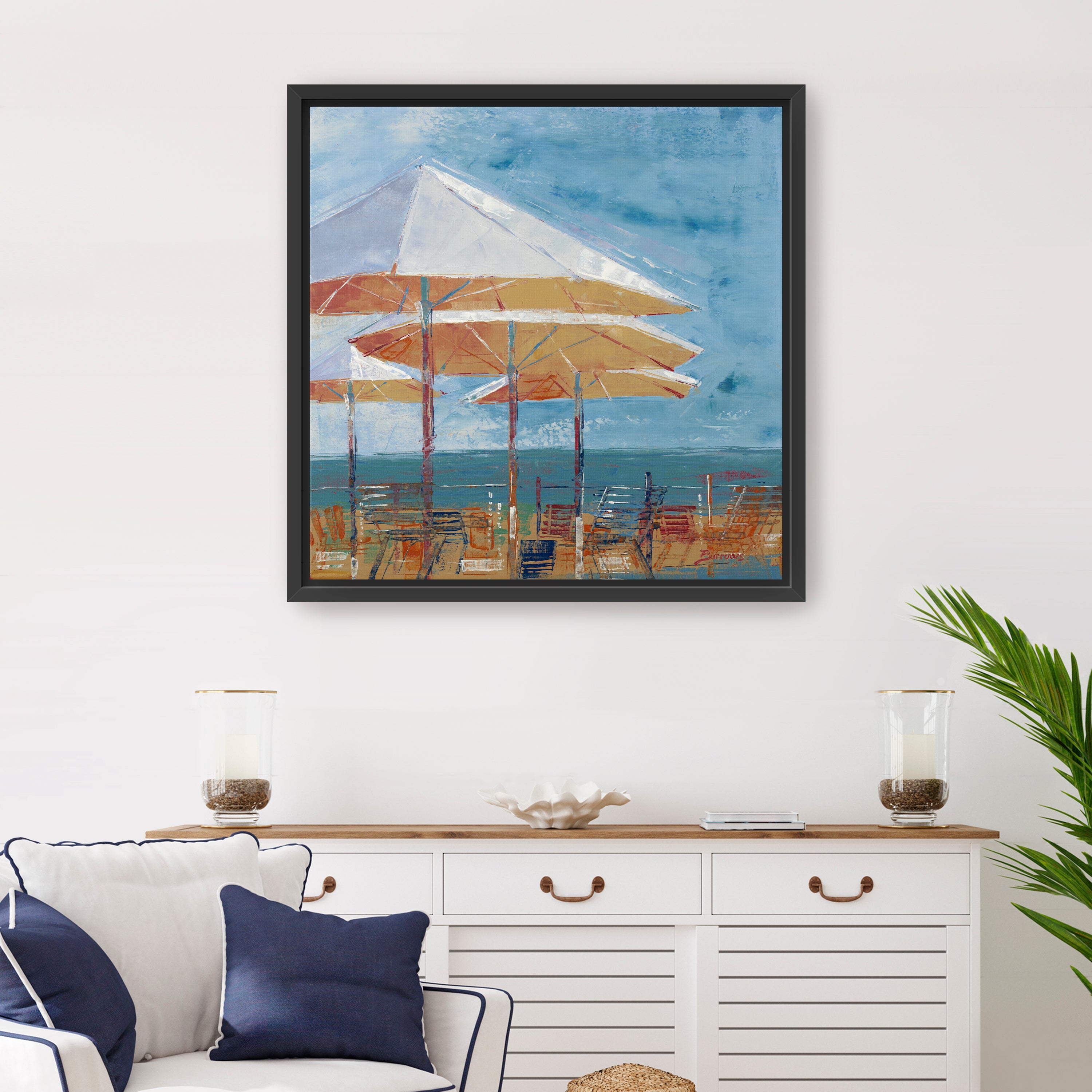 Some Shades of Summer Canvas Giclee