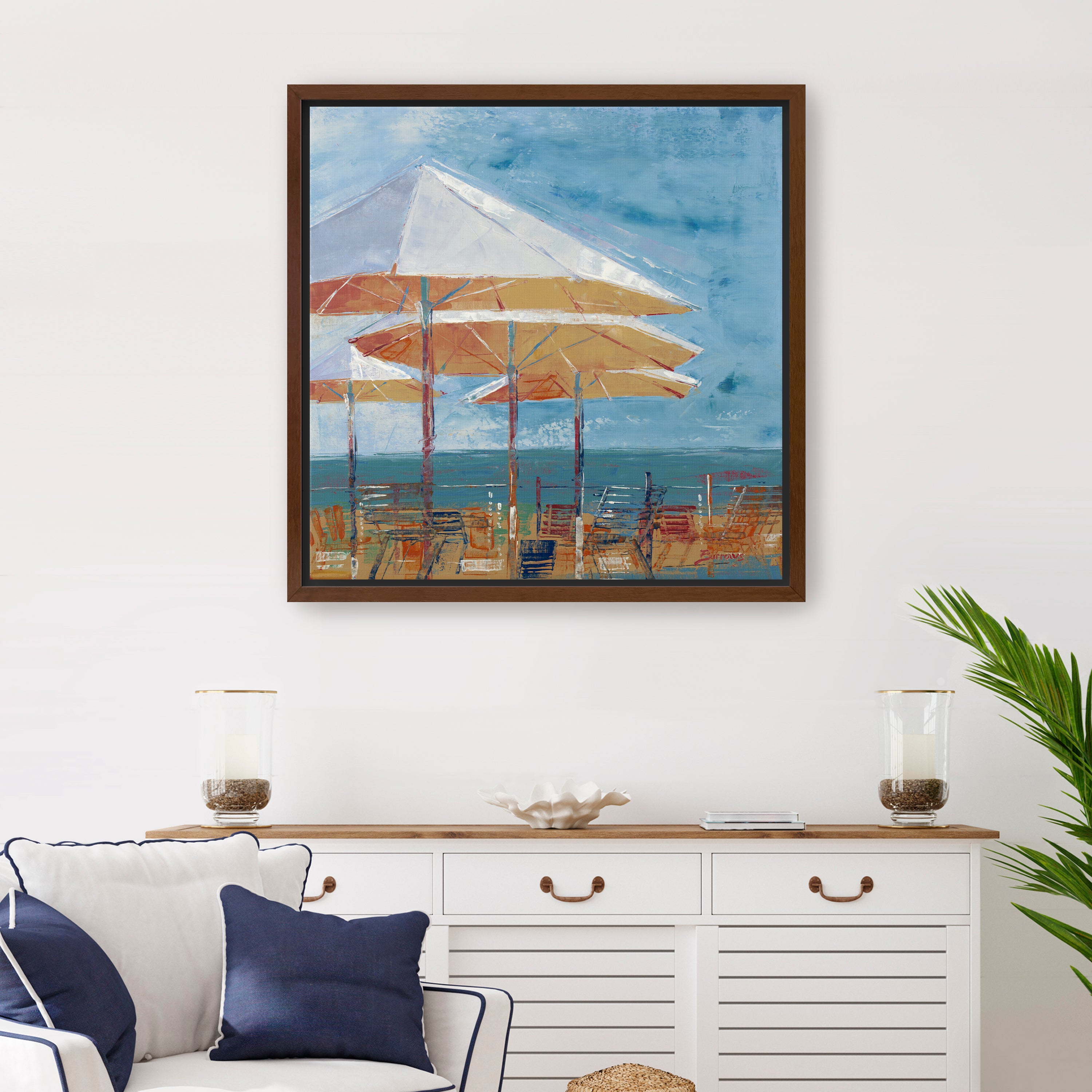 Some Shades of Summer Canvas Giclee