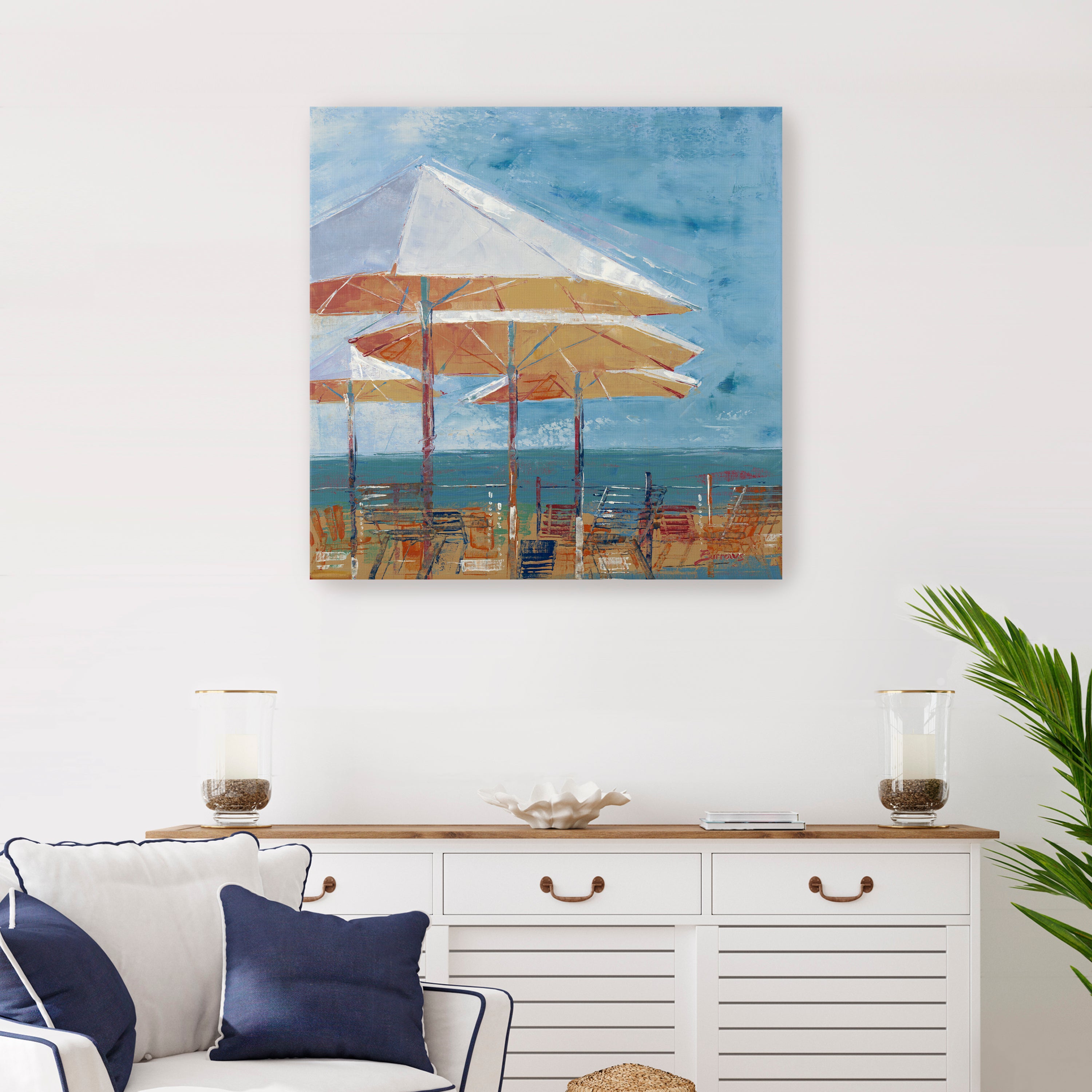 Some Shades of Summer Canvas Giclee