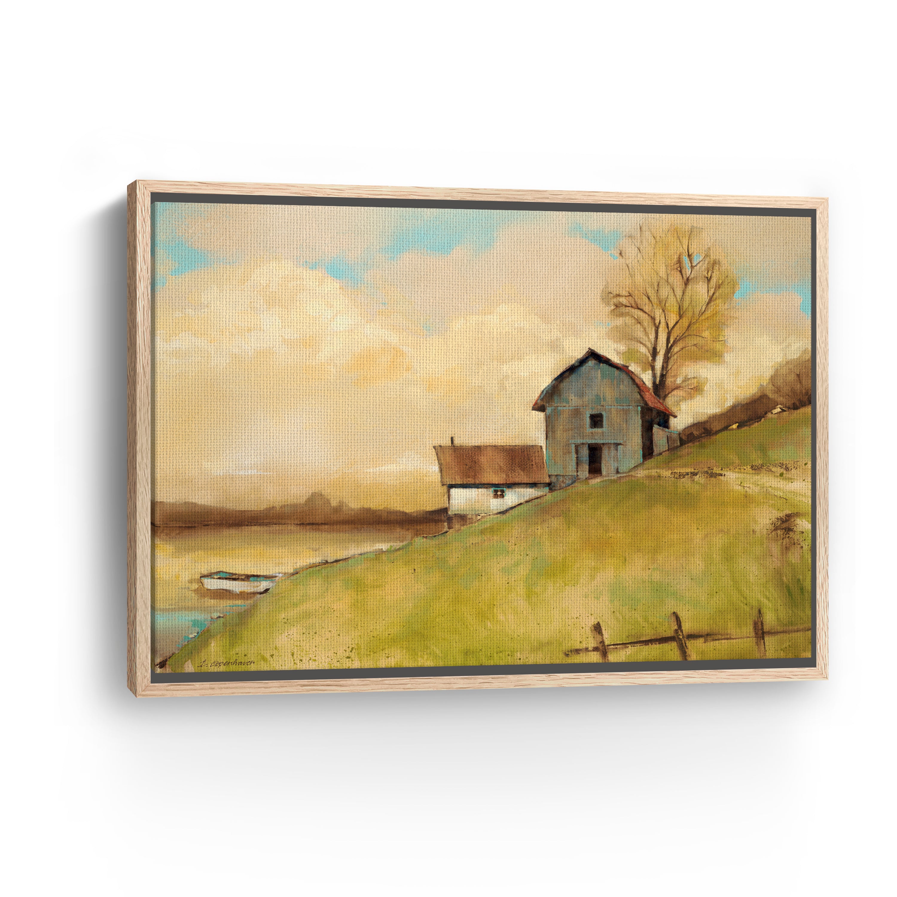 The Old Place II Canvas Giclee