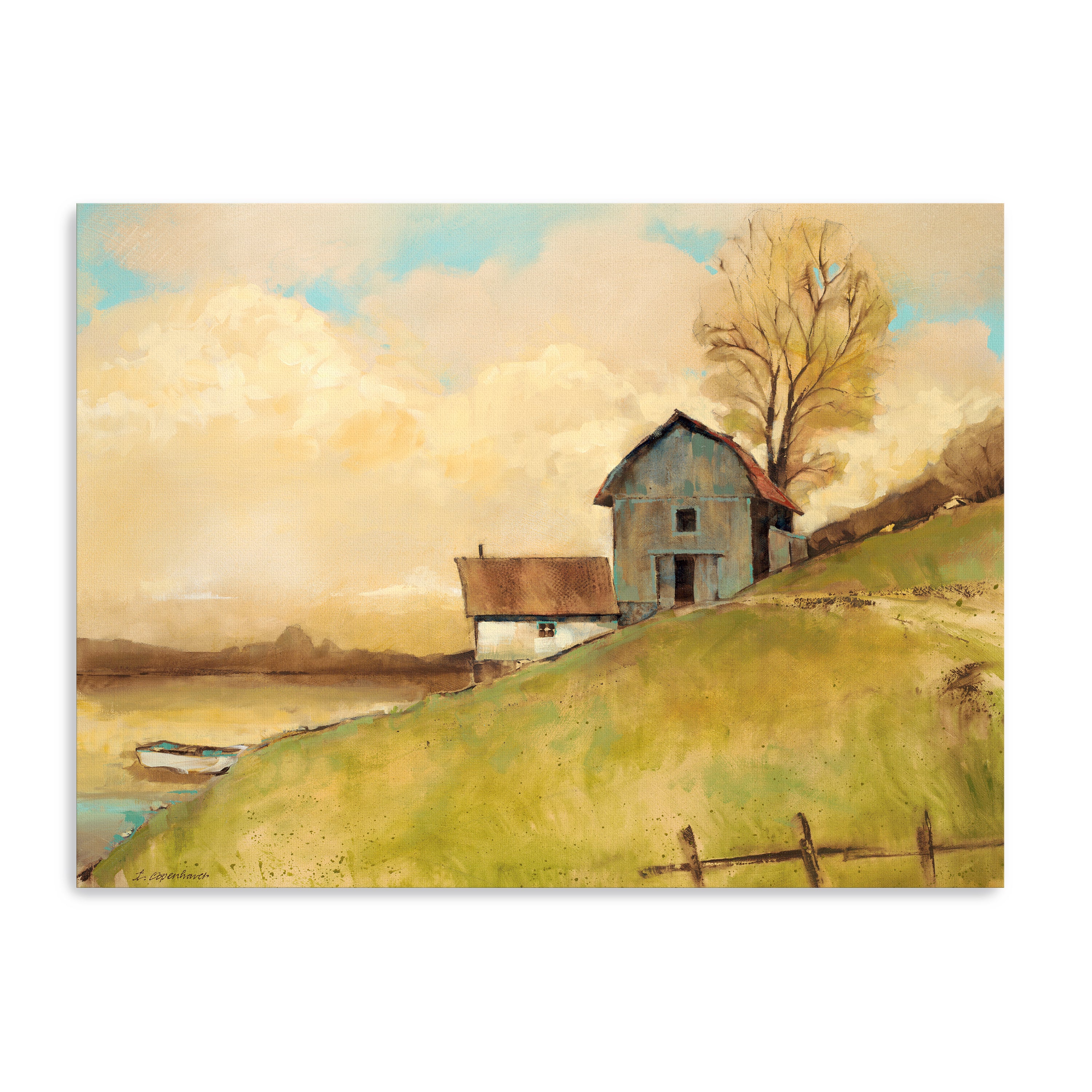 The Old Place II Canvas Giclee