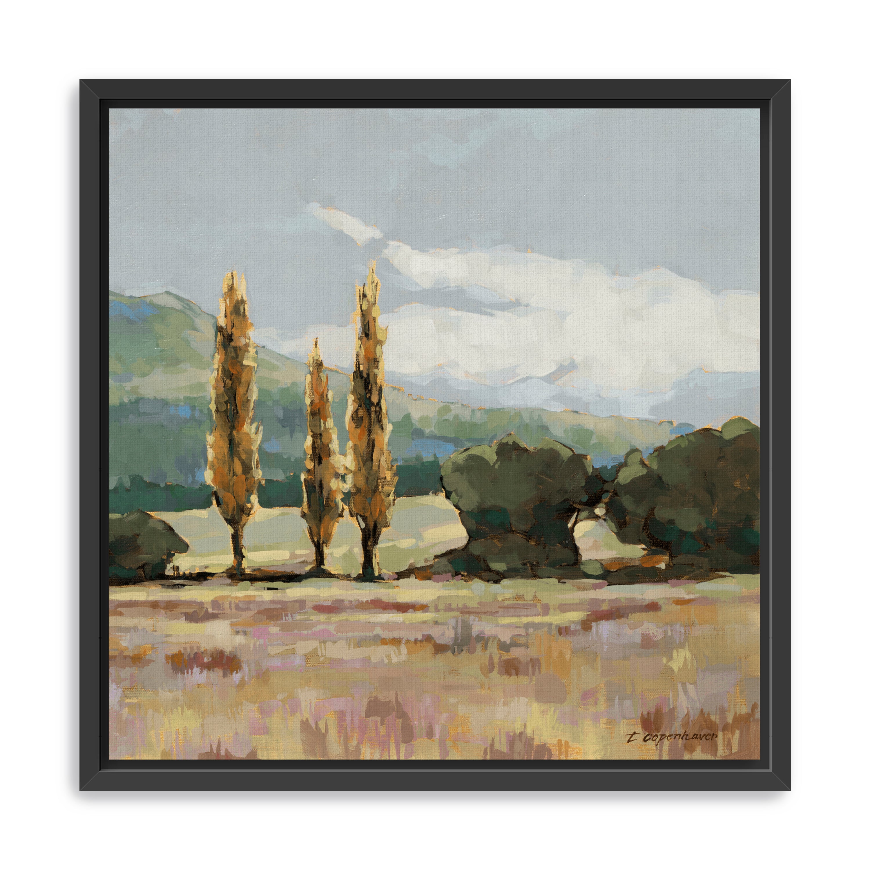 Golden Sentinels I Canvas Giclee