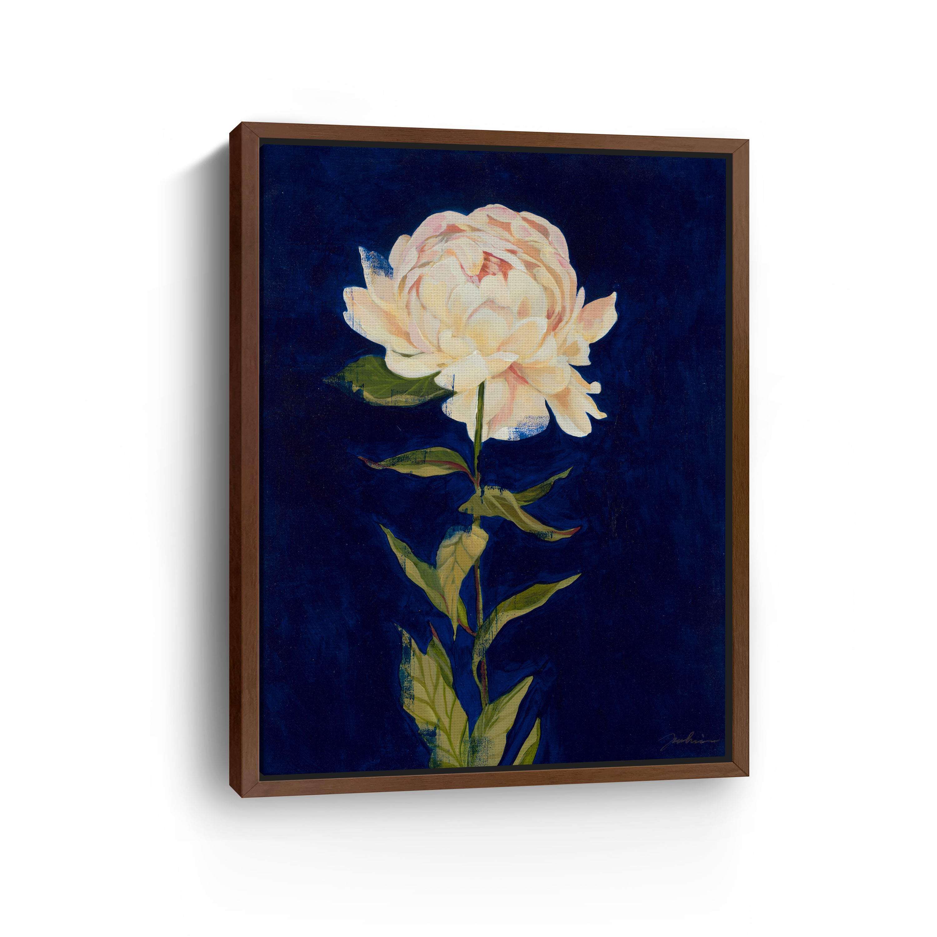 Pretty As A Peony I Canvas Giclee