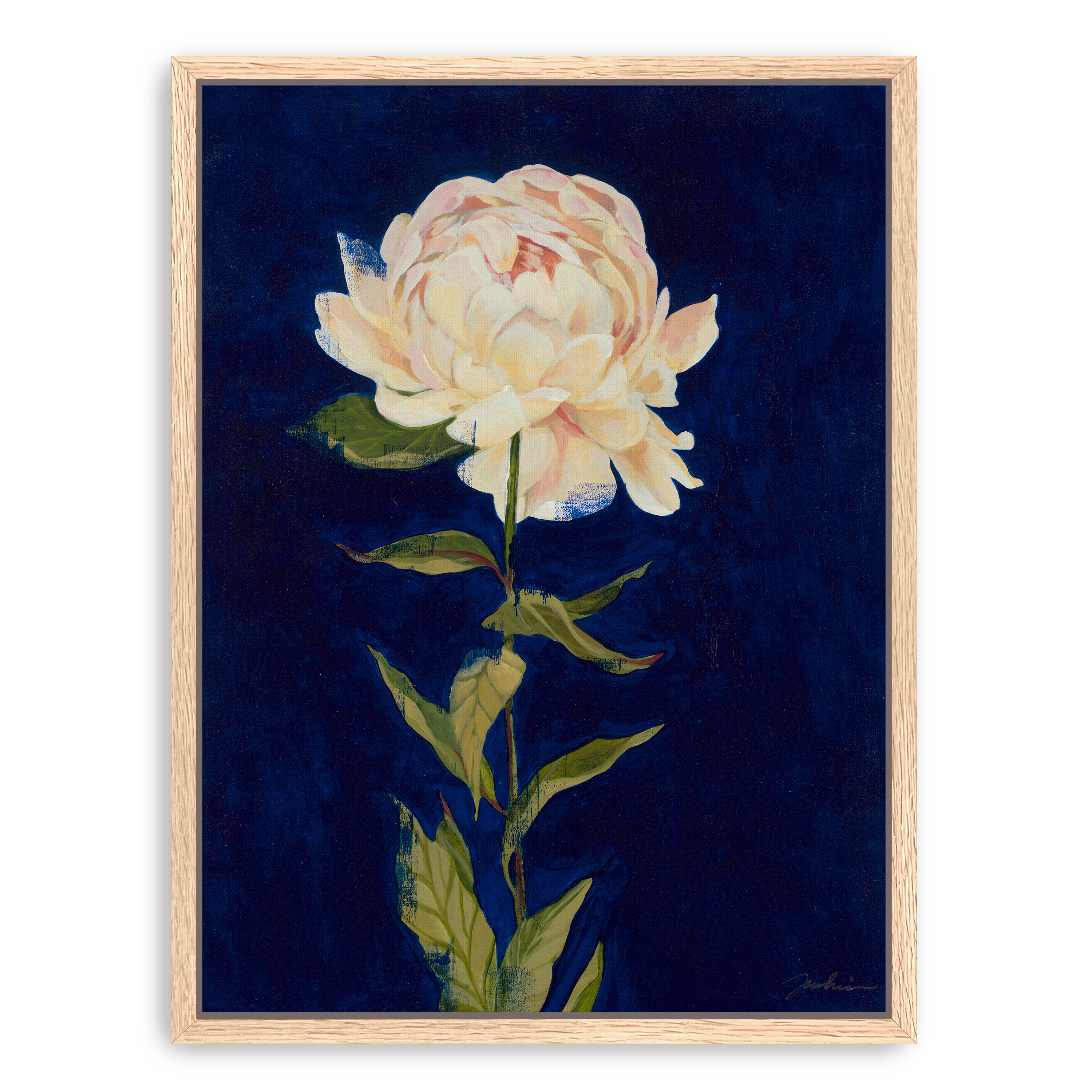 Pretty As A Peony I Canvas Giclee