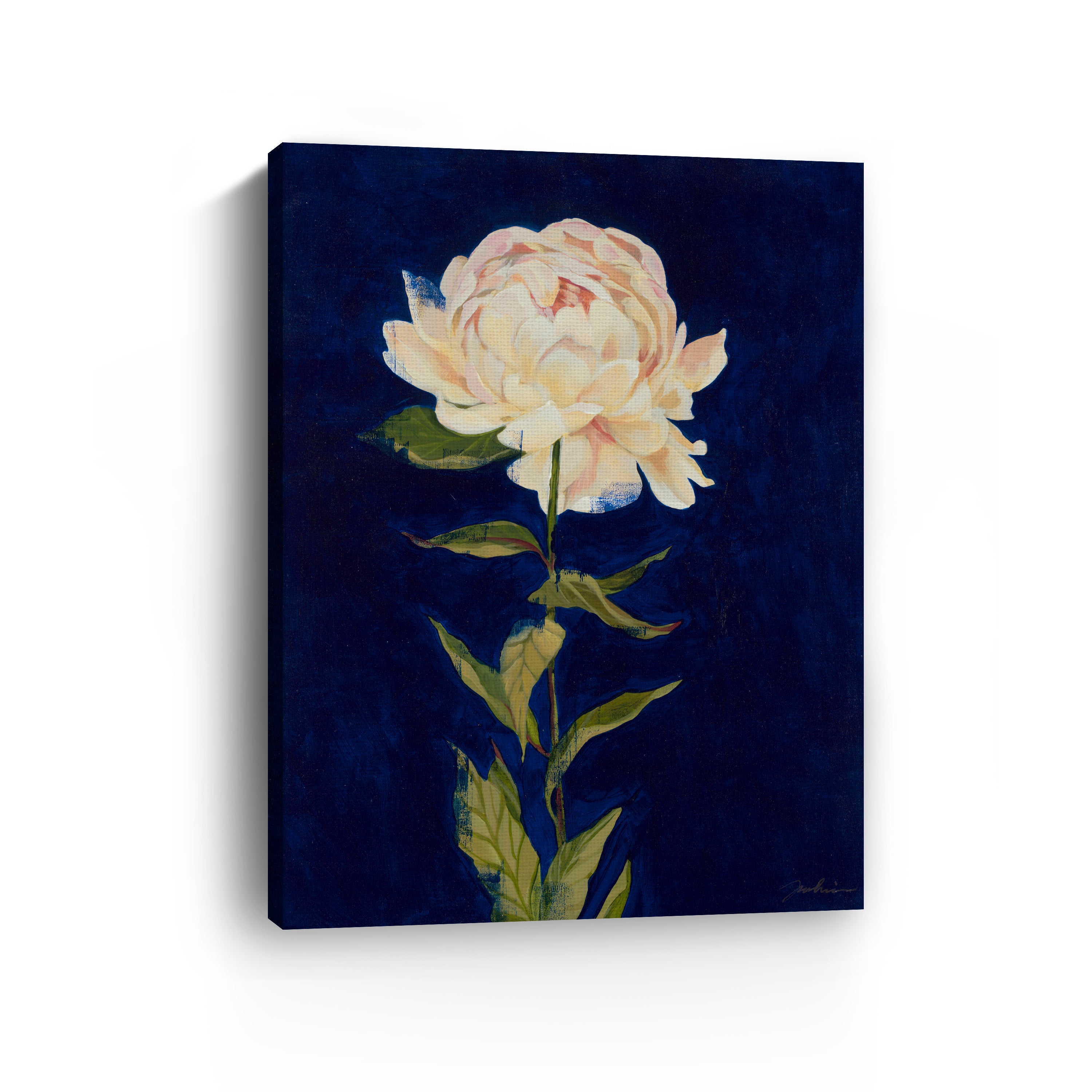 Pretty As A Peony I Canvas Giclee