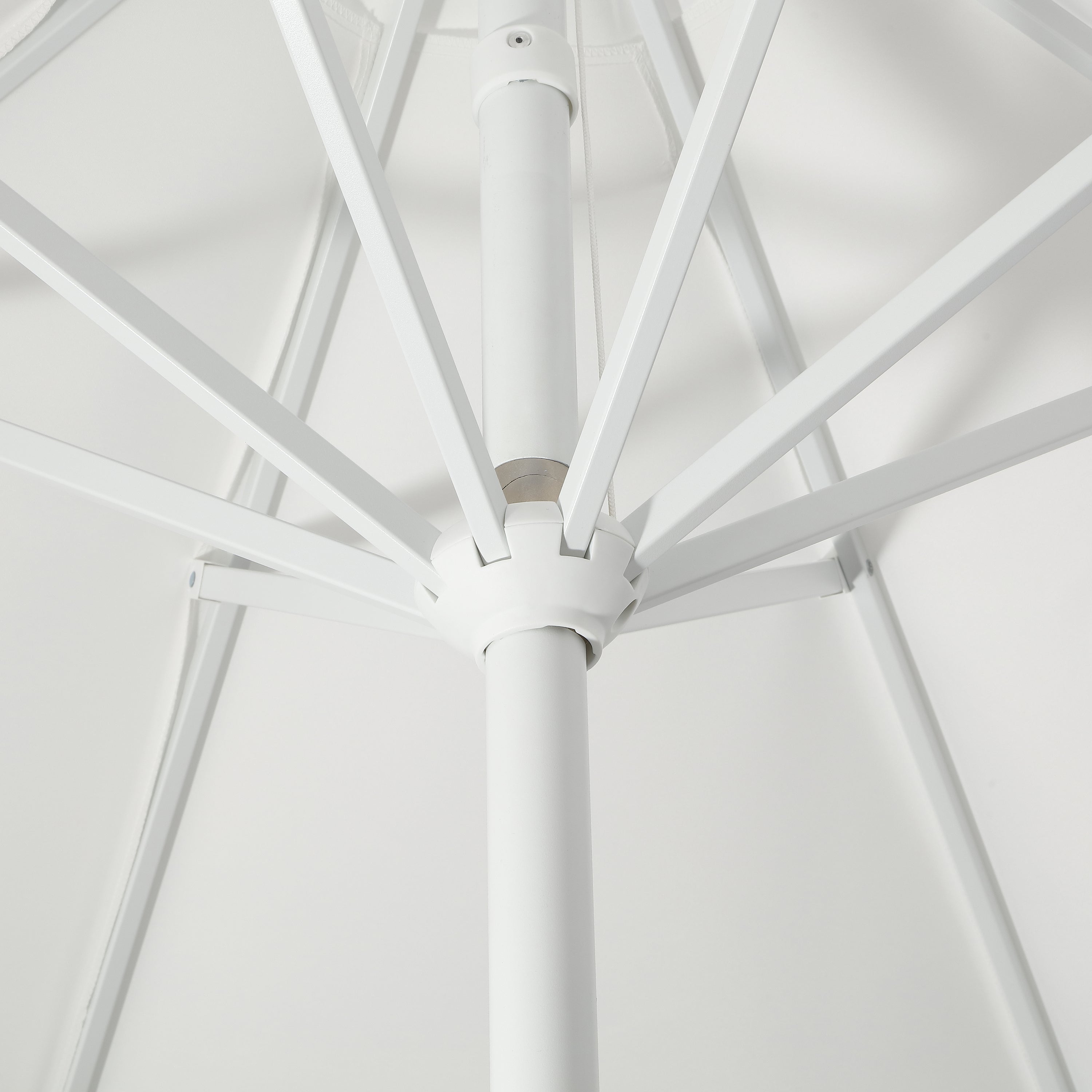 Baiona Classic MidCentury Market Patio Umbrella with UV Protection