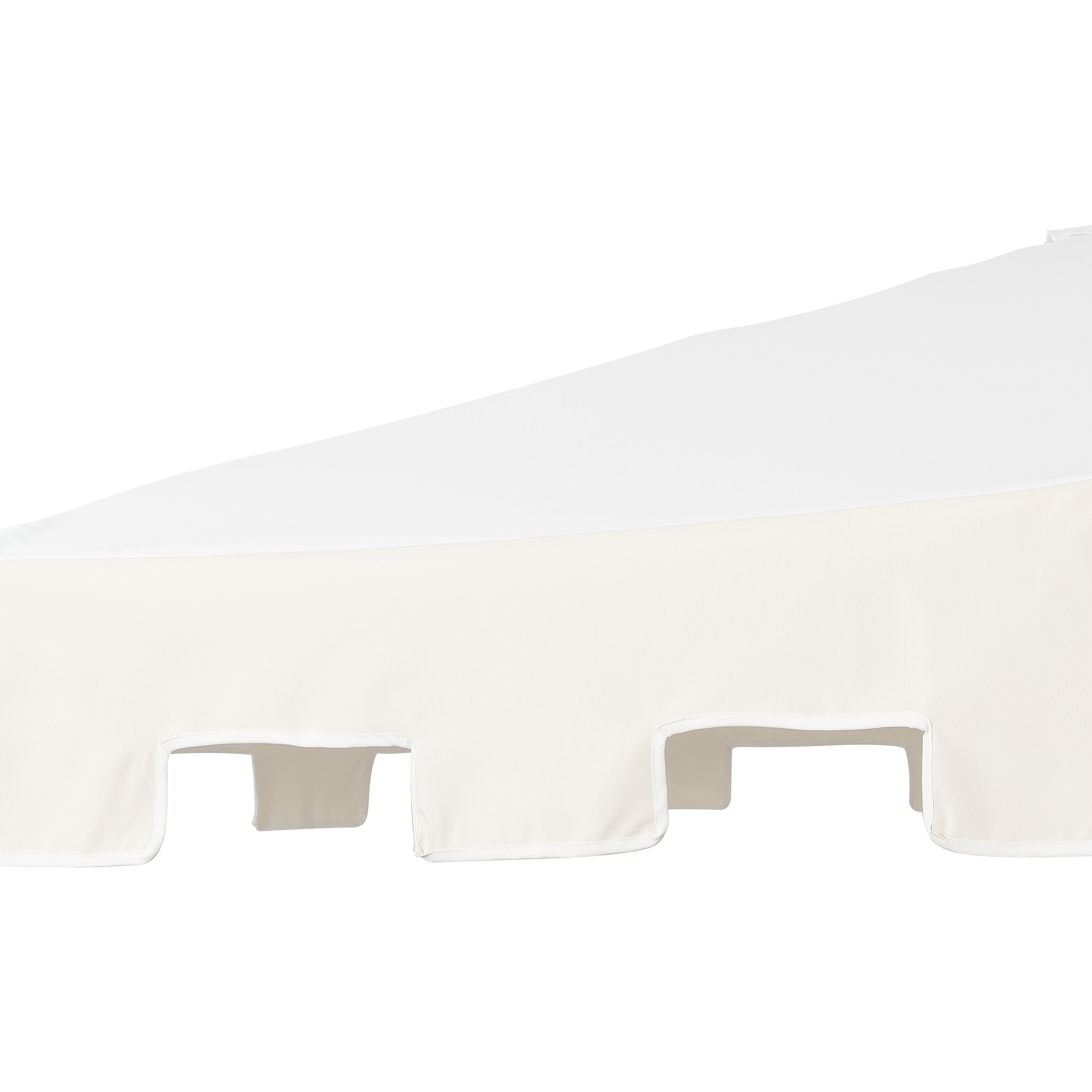 Baiona Classic MidCentury Market Patio Umbrella with UV Protection
