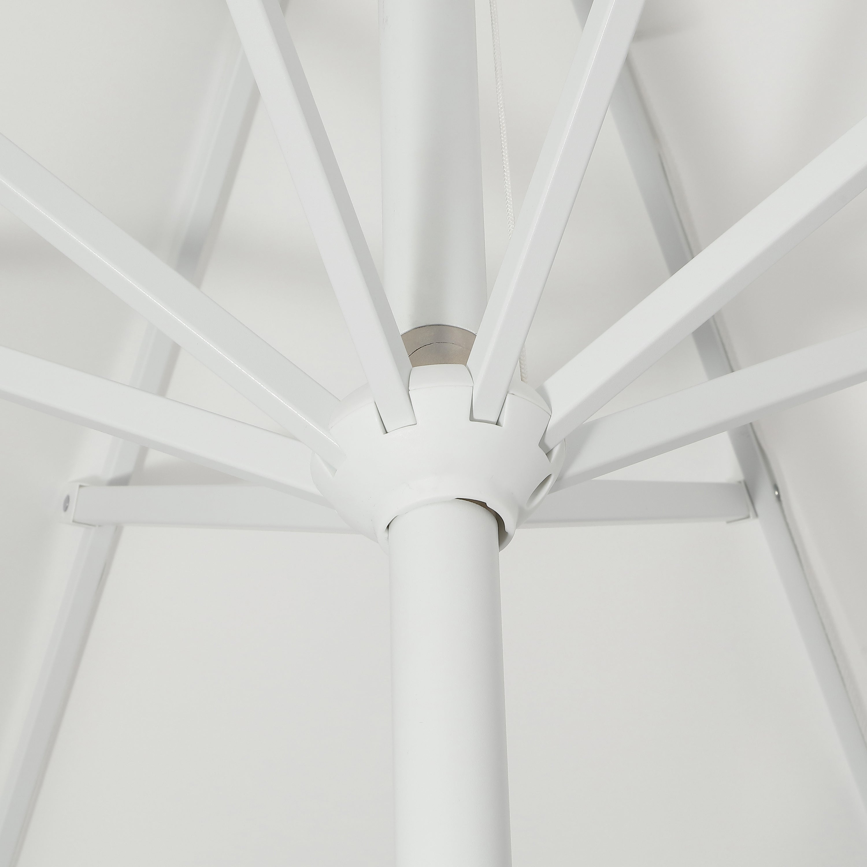 Baiona Classic MidCentury Market Patio Umbrella with UV Protection